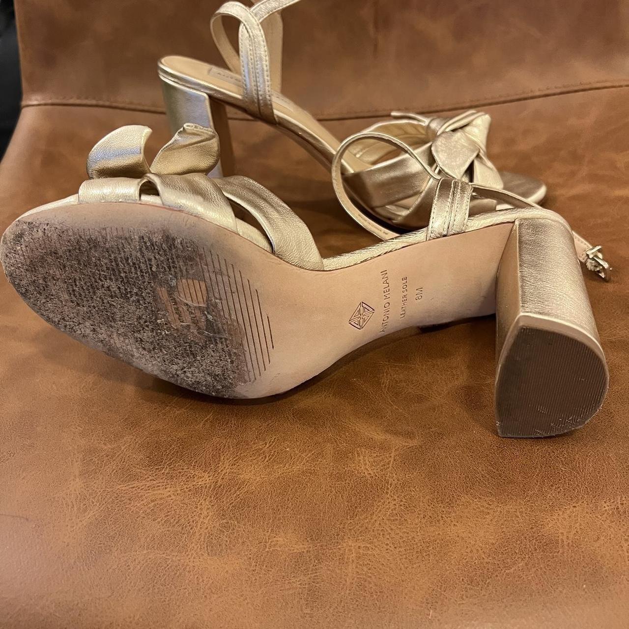 Antonio melani hot sale gold heels