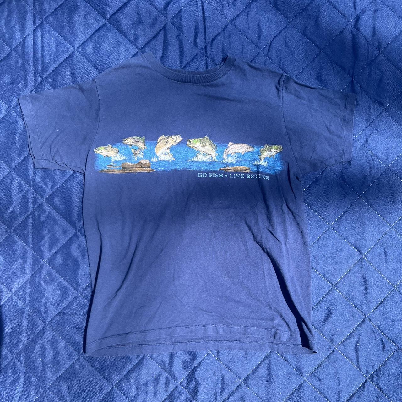 Men's Navy Tshirt Depop