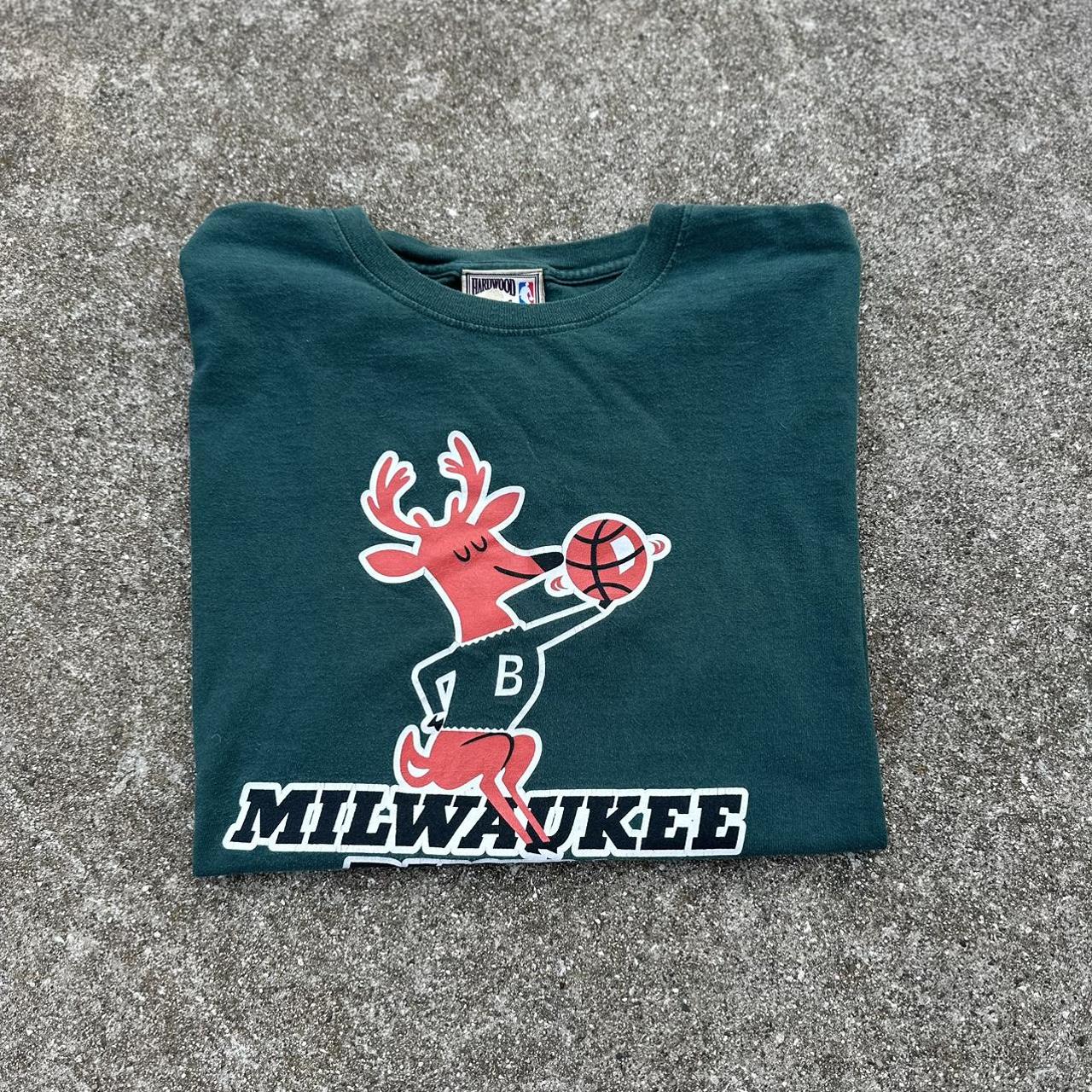Y2K Milwaukee Bucks Super clean graphic, flawless... - Depop