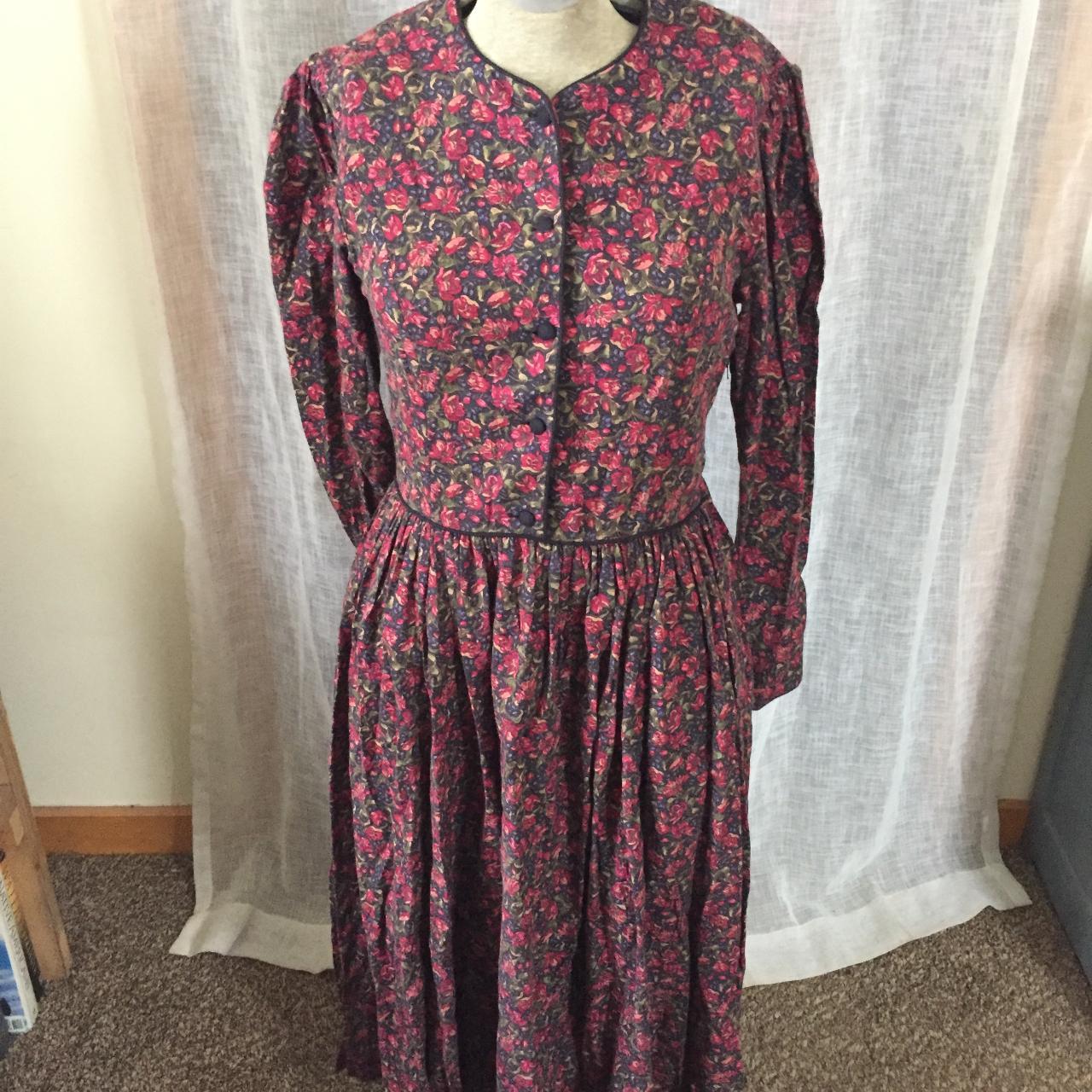 Laura ashley fit and flare dress best sale