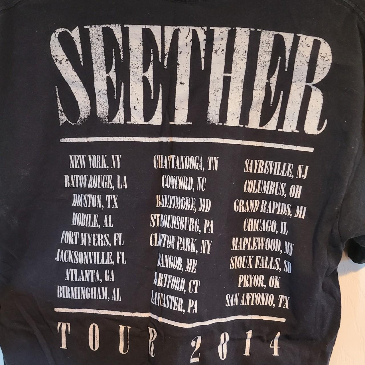 Seether tour shirt from the "isolate and medicate"... Depop