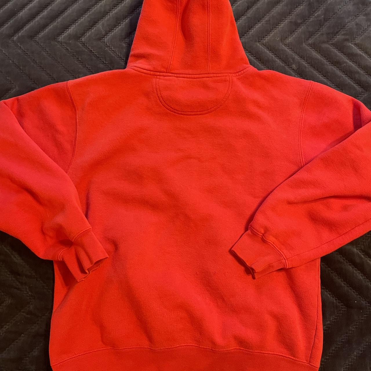 Champs Sports Men's Black and Red Hoodie | Depop