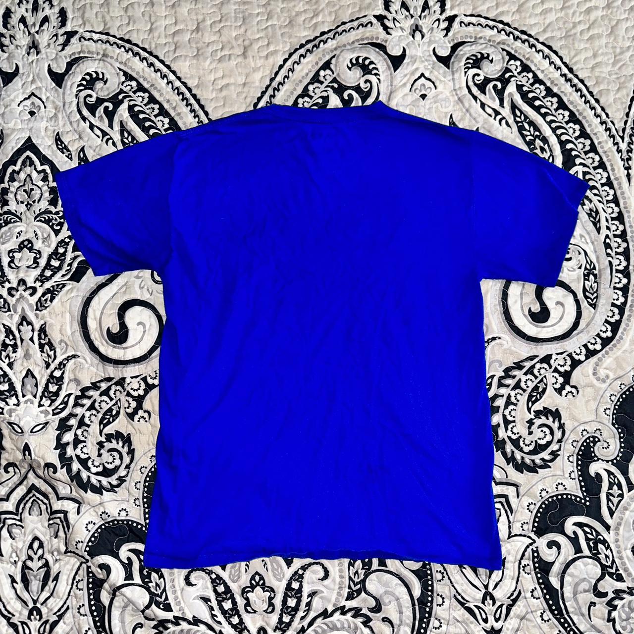 Champion Men S Blue T Shirt Depop