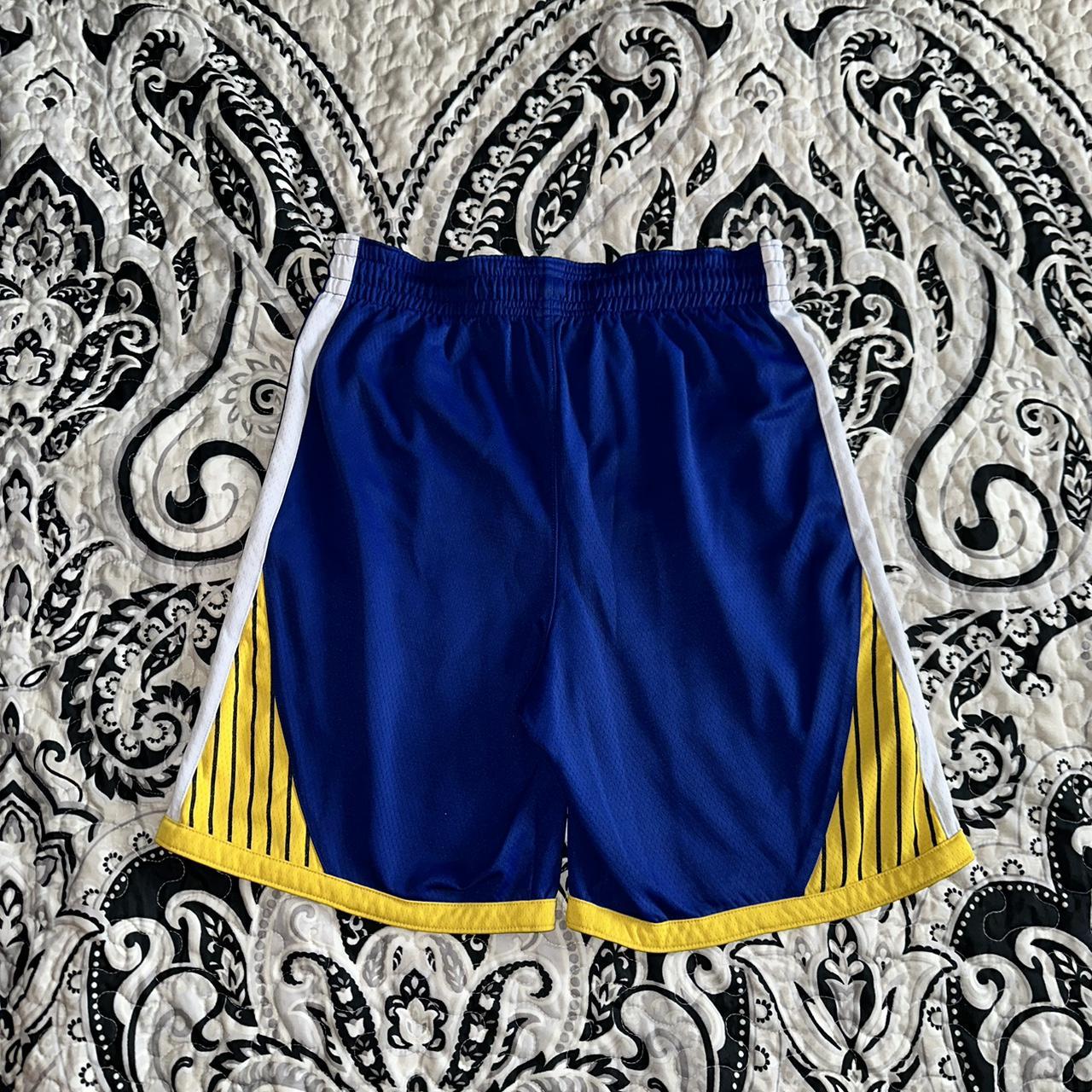 Nike Men’s Blue and Yellow Shorts | Depop