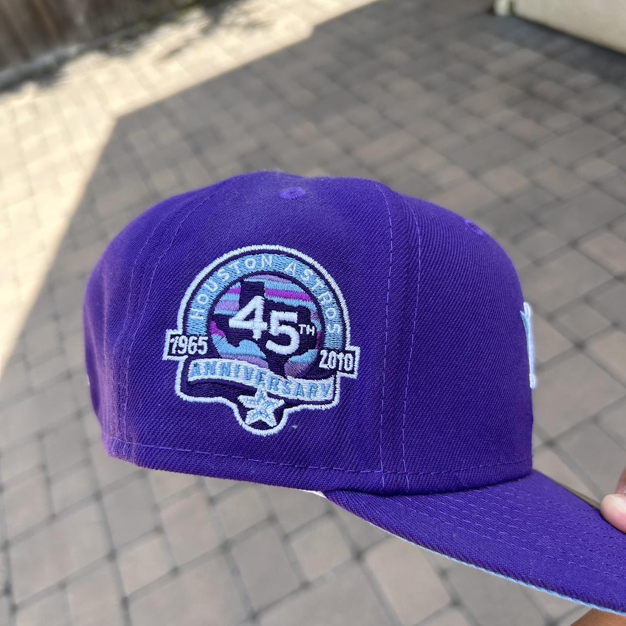 FREE SHIPPING!! Purple Houston Astros fitted hat - Depop