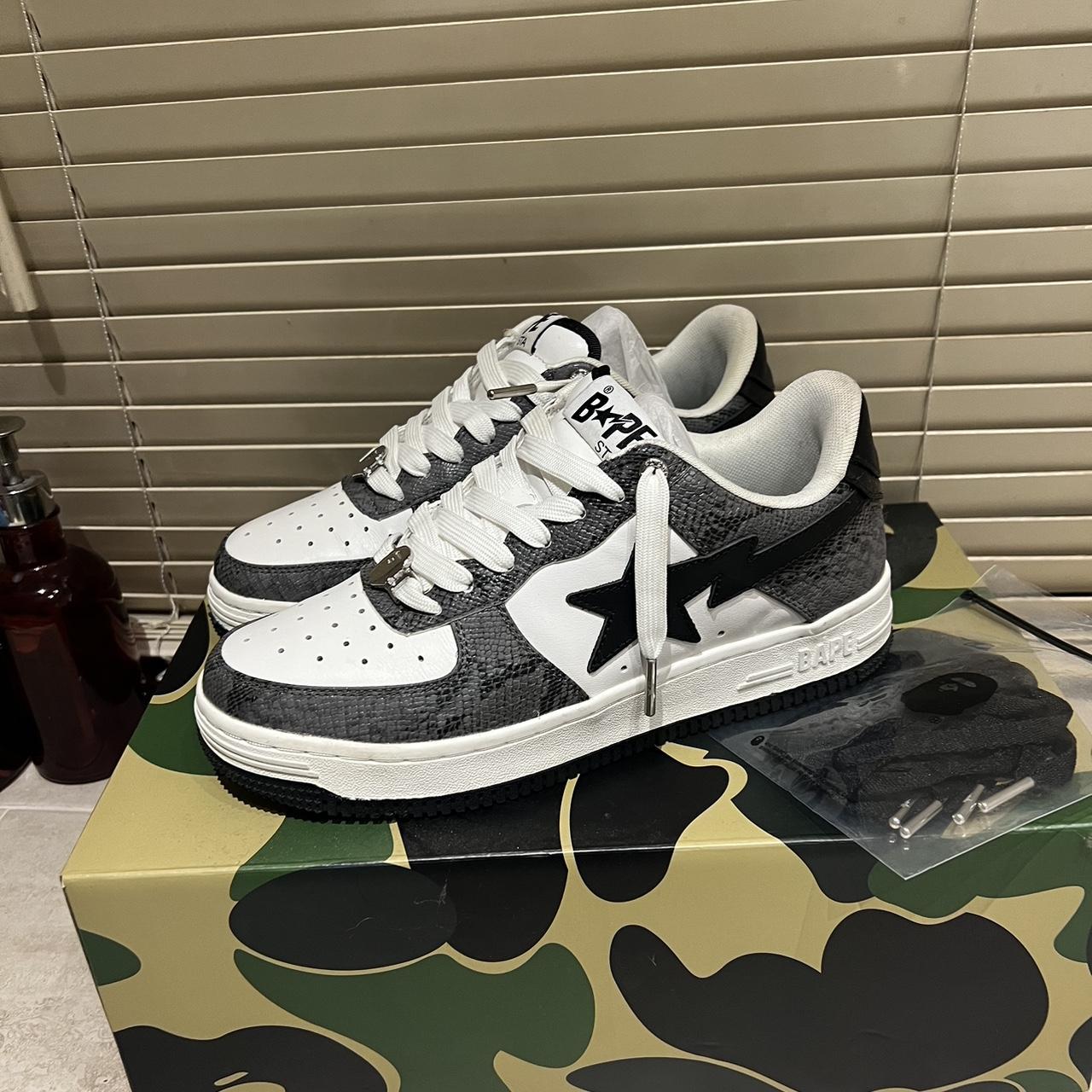 100% authentic 💯 Selfridge’s bape STA M1 snake mens... - Depop