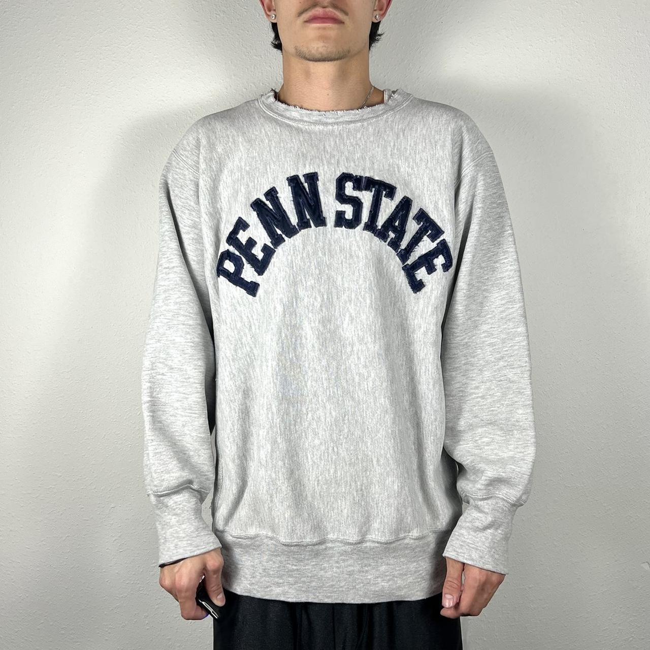 Vintage Sweatshirt Penn State University 1990s 80s Champion outlets Reverse Weave College Preppy Grunge XL Unique Retro Skate Hike Casual Streetwear