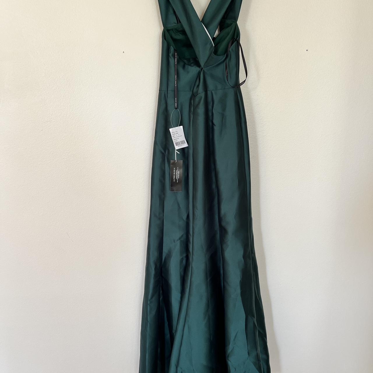 Alfred Sung Women's Green Dress (2)