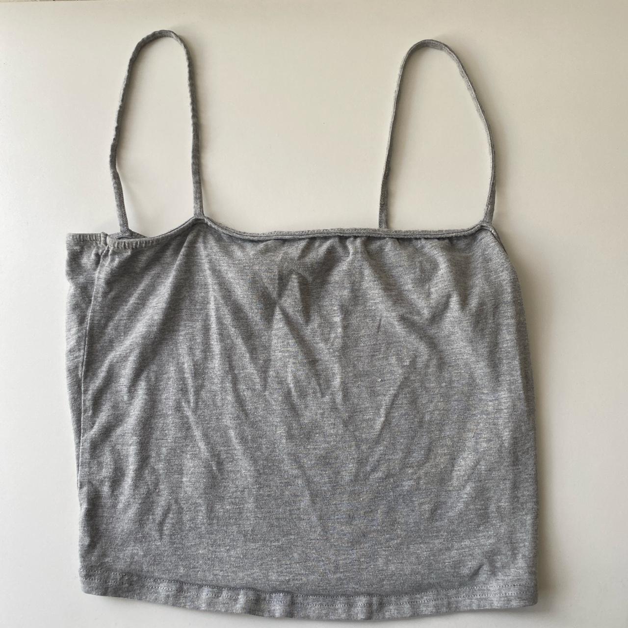 H&M Women's Grey Vest Depop