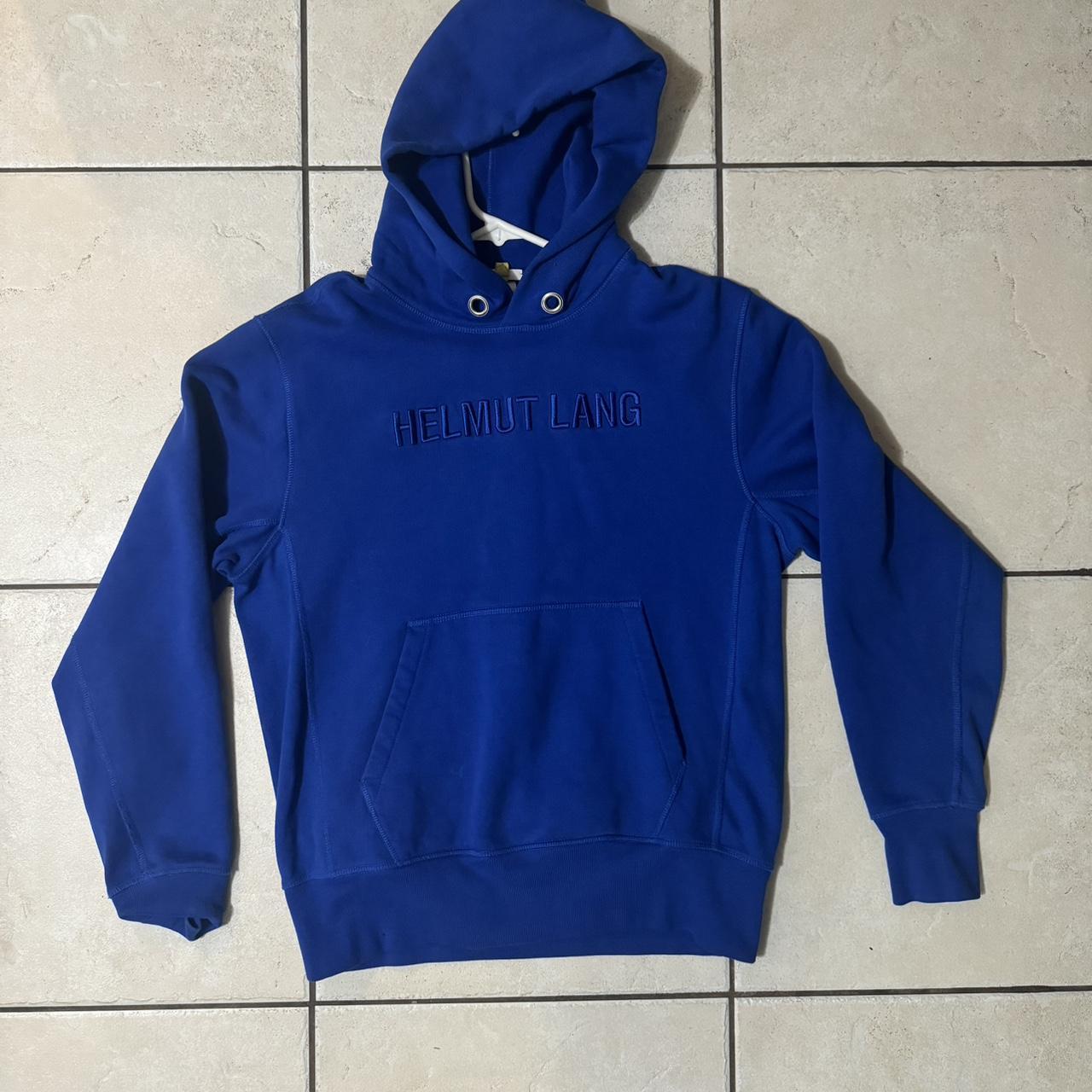 Helmut Lang Embroidered Logo Hoodie Helmut. Depop