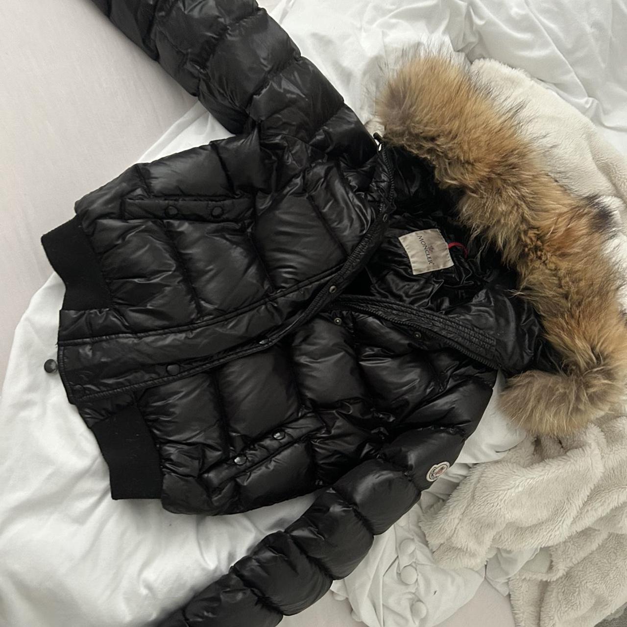 Selling my lovely moncler bomber jacket. Love this... - Depop