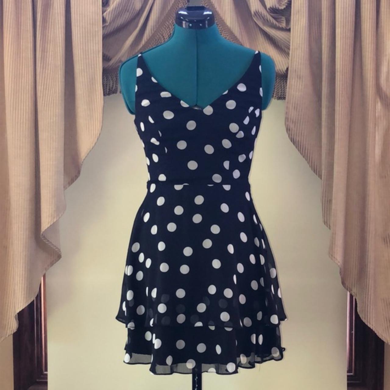 B. Darlin Polka Dot Dress From B. Darlin, This... - Depop