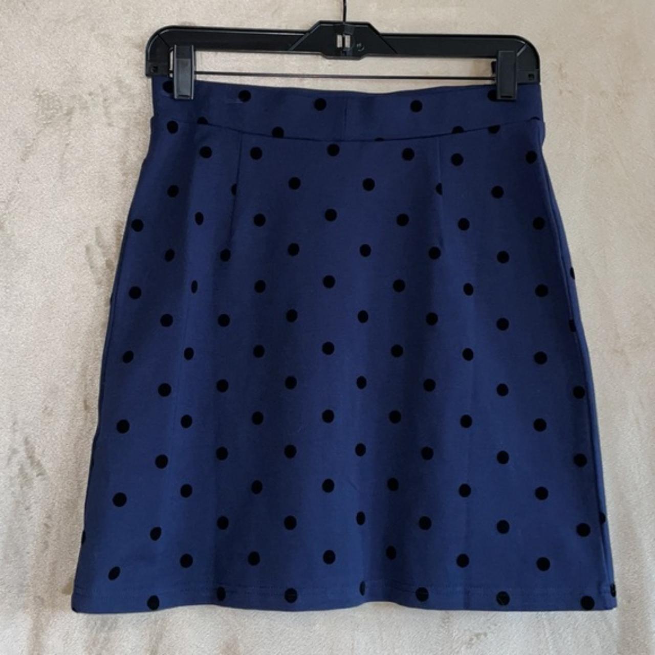 Joules Women's Black and Blue Skirt (6)