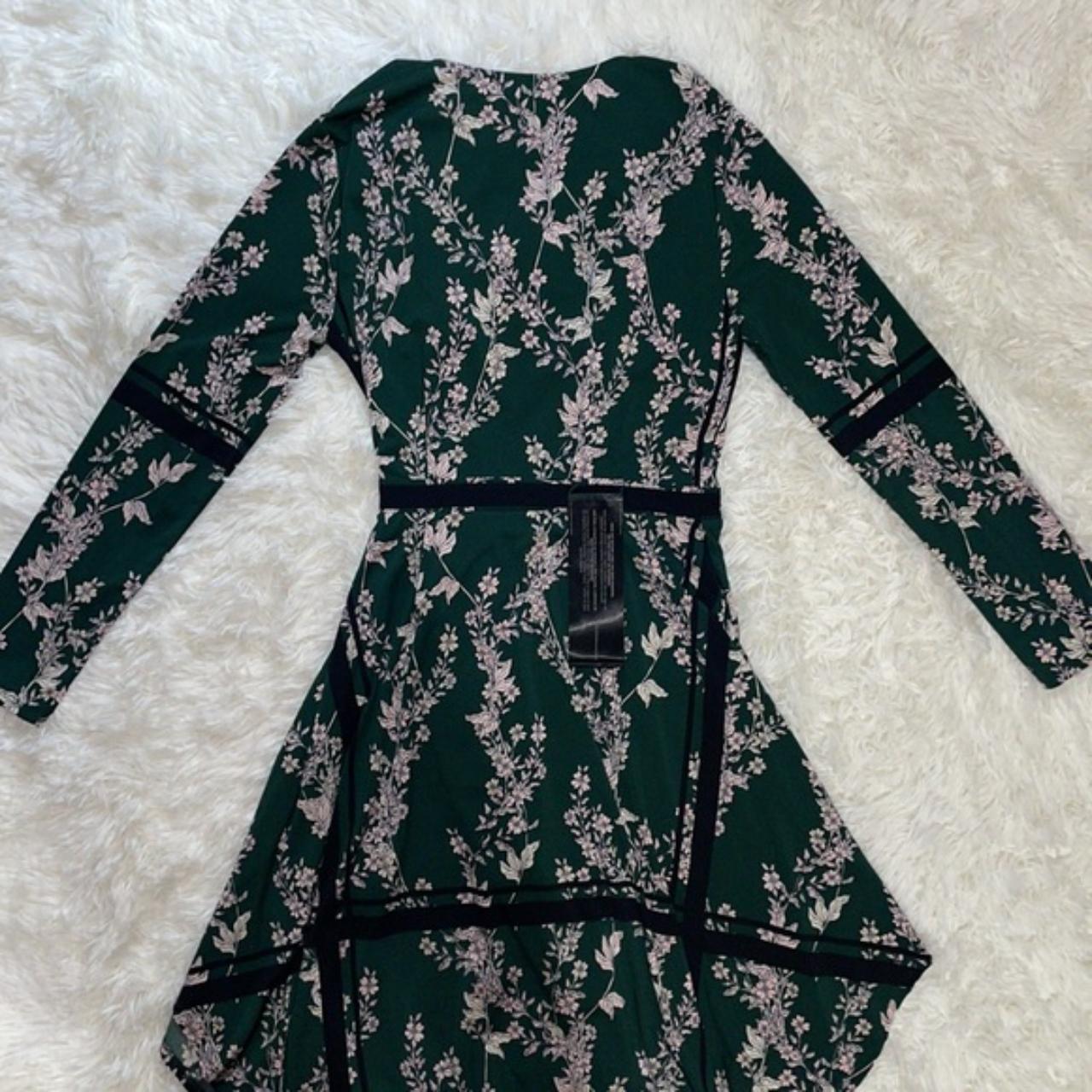 BCBGMAXAZRIA Isabella Asymmetrical Wrap Depop