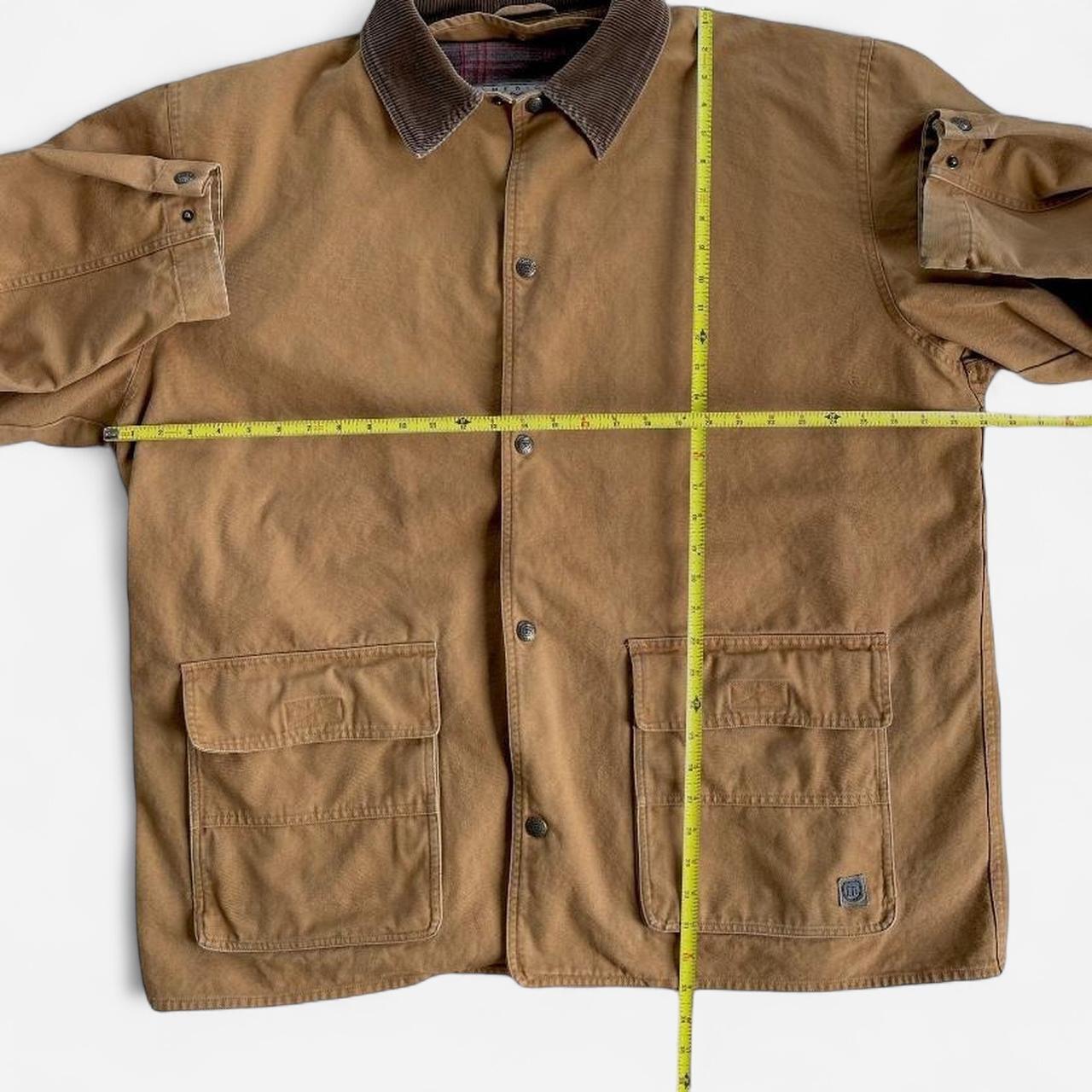 Preloved Men's Outdoors Jacket - Tan/Brown - XXL … - image 5