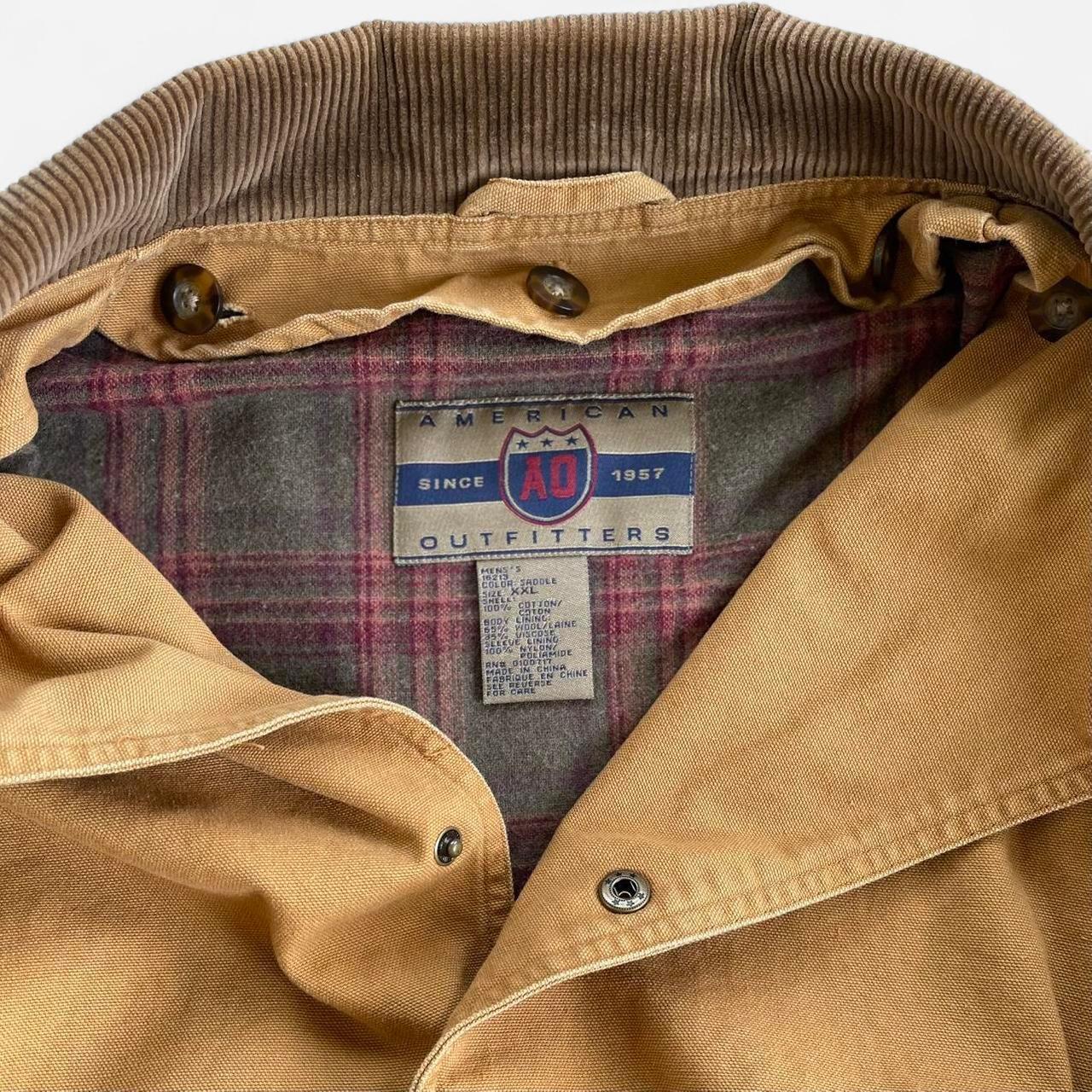 Preloved Men's Outdoors Jacket - Tan/Brown - XXL … - image 3