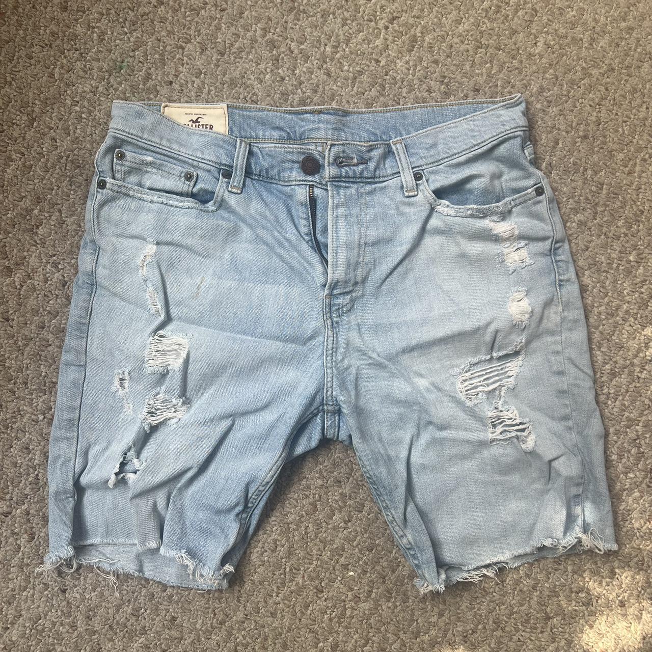 Men’s Hollister Jean Shorts size 32 - Depop