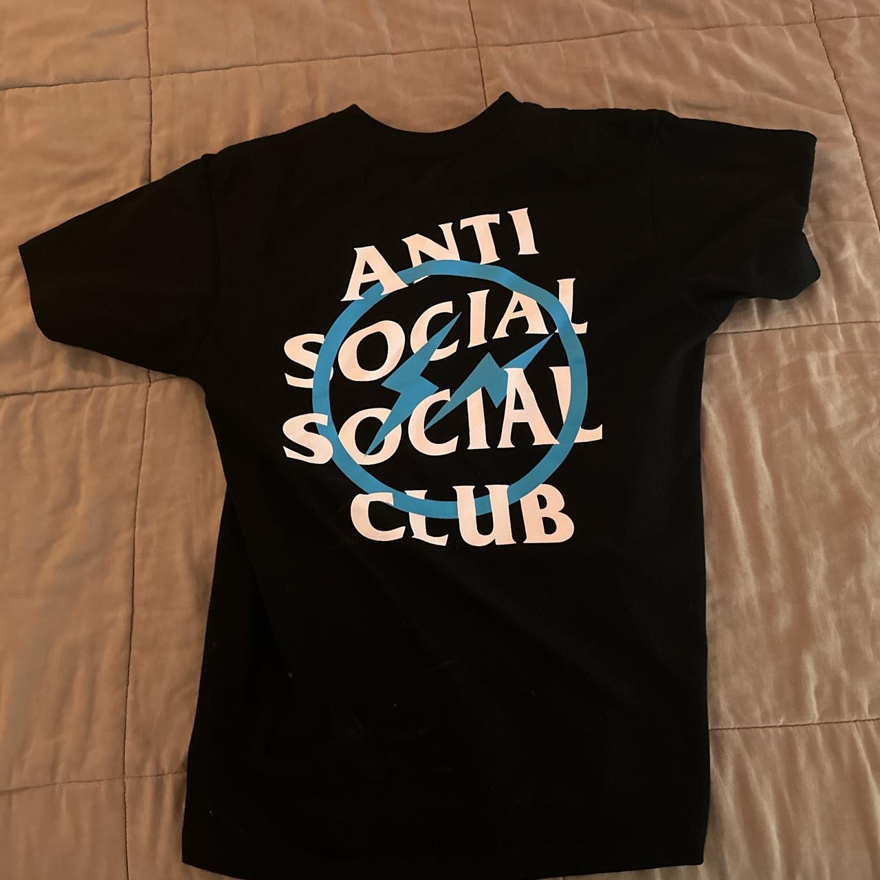 ANTI SOCIAL SOCIAL CLUB x FRAGMENT T-Shirt SIZE - M - Depop