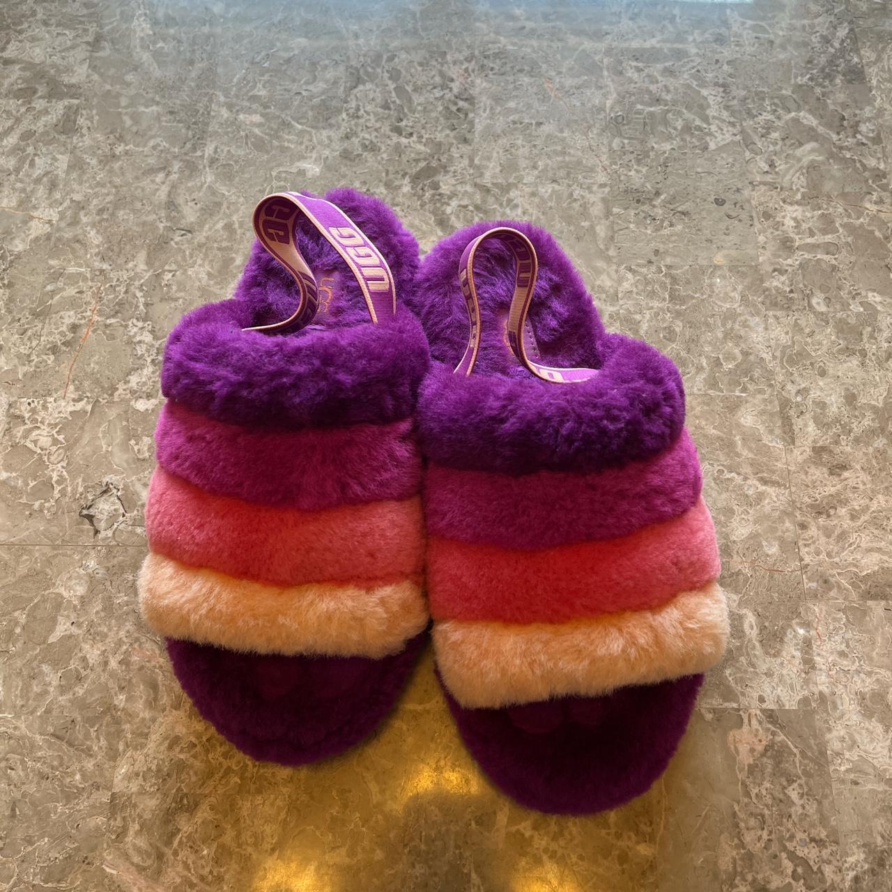 Uggs sale slides multicolor