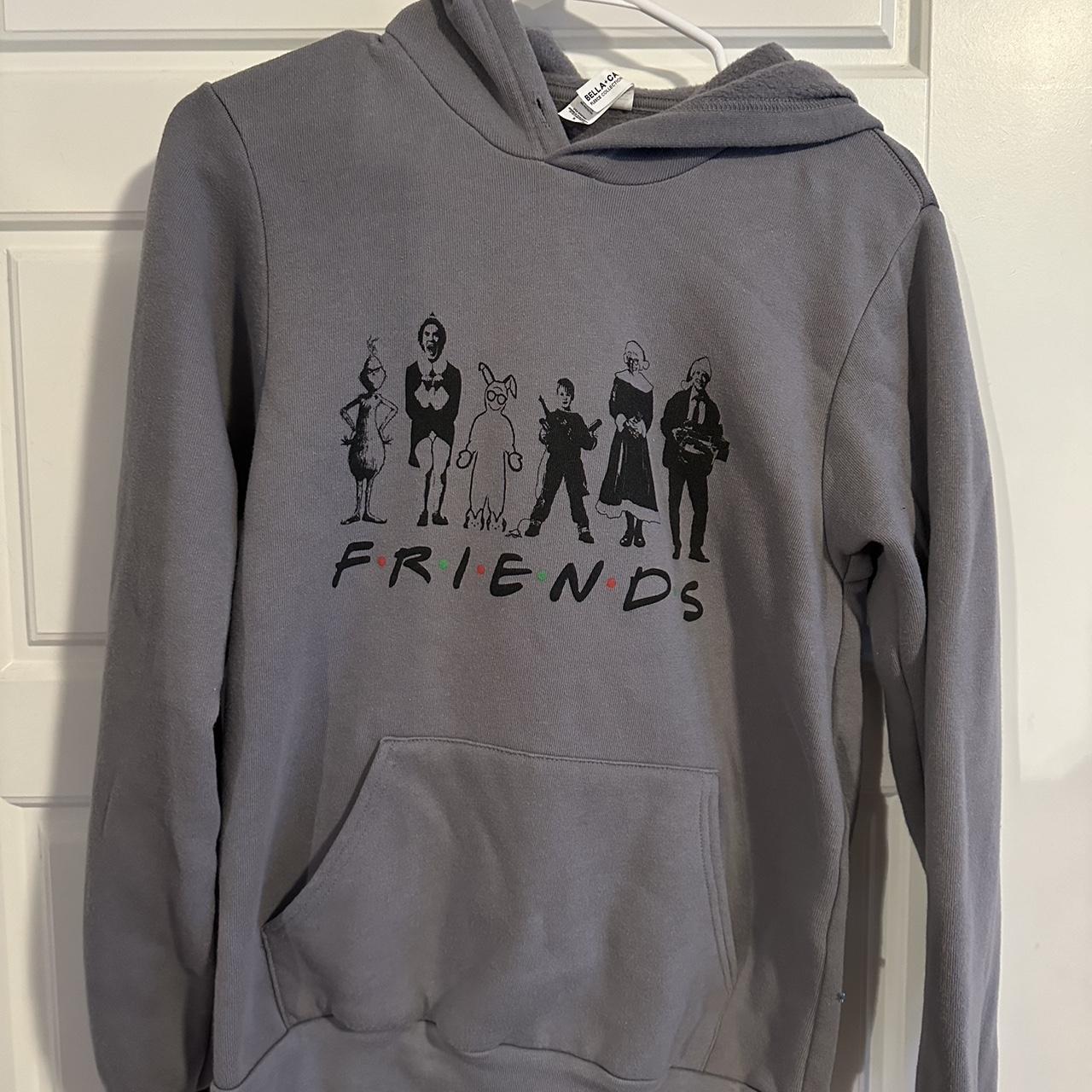 Grey friends outlet sweatshirt