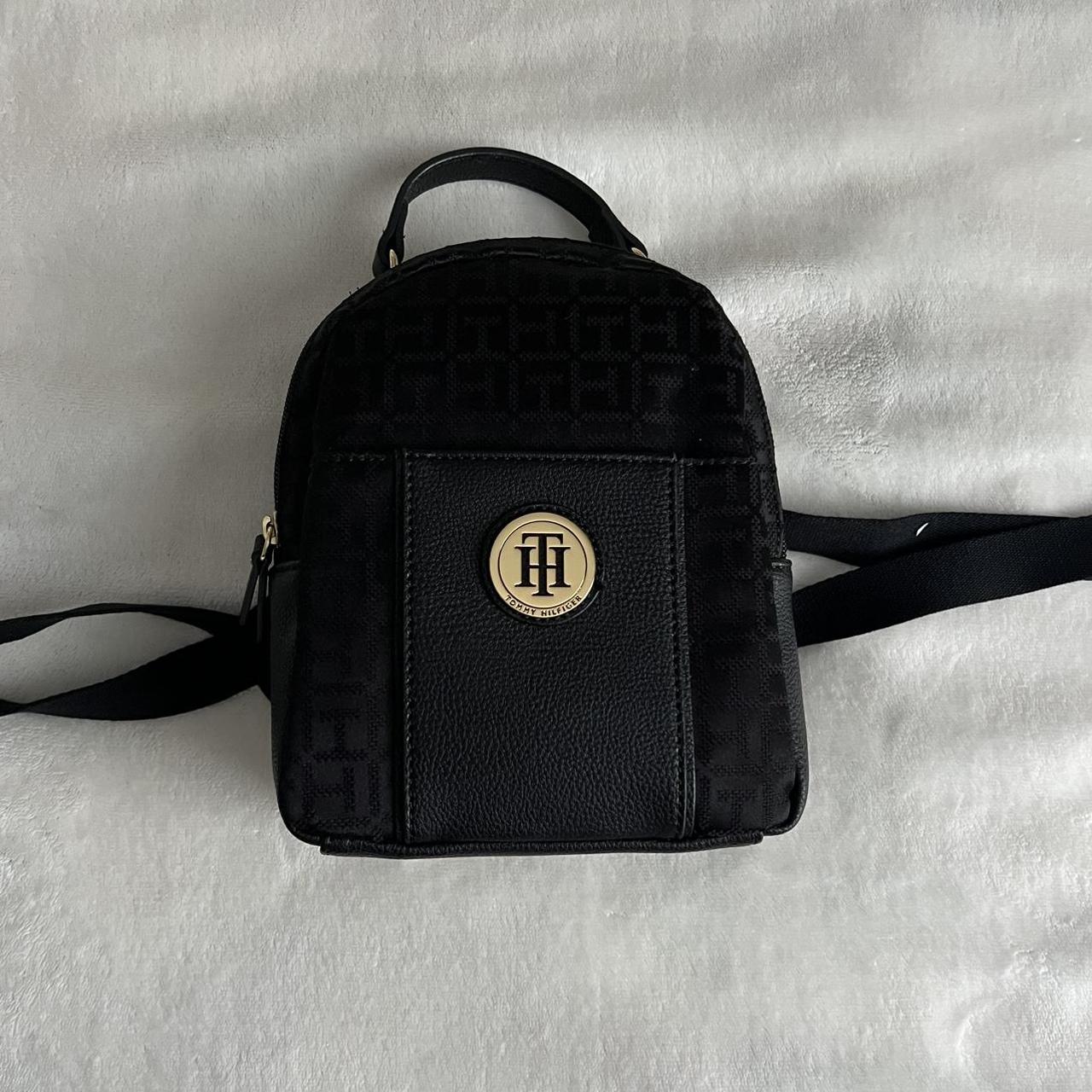 Tommy hilfiger cheap black mini backpack