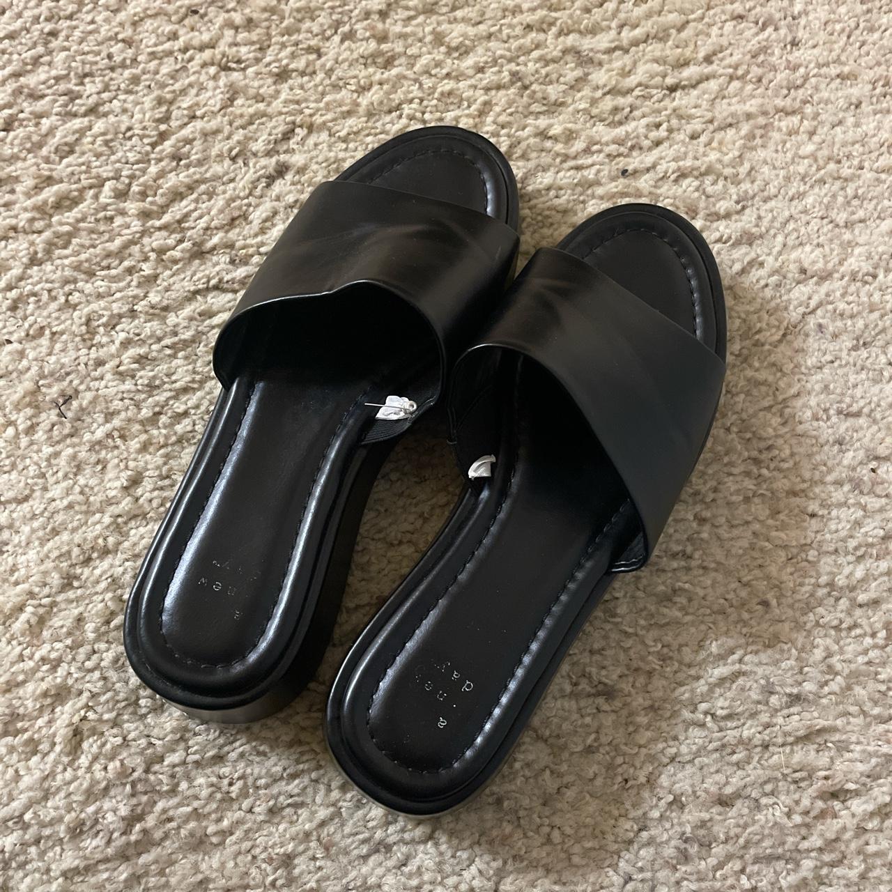A New Day Women's Black Sandals (3)