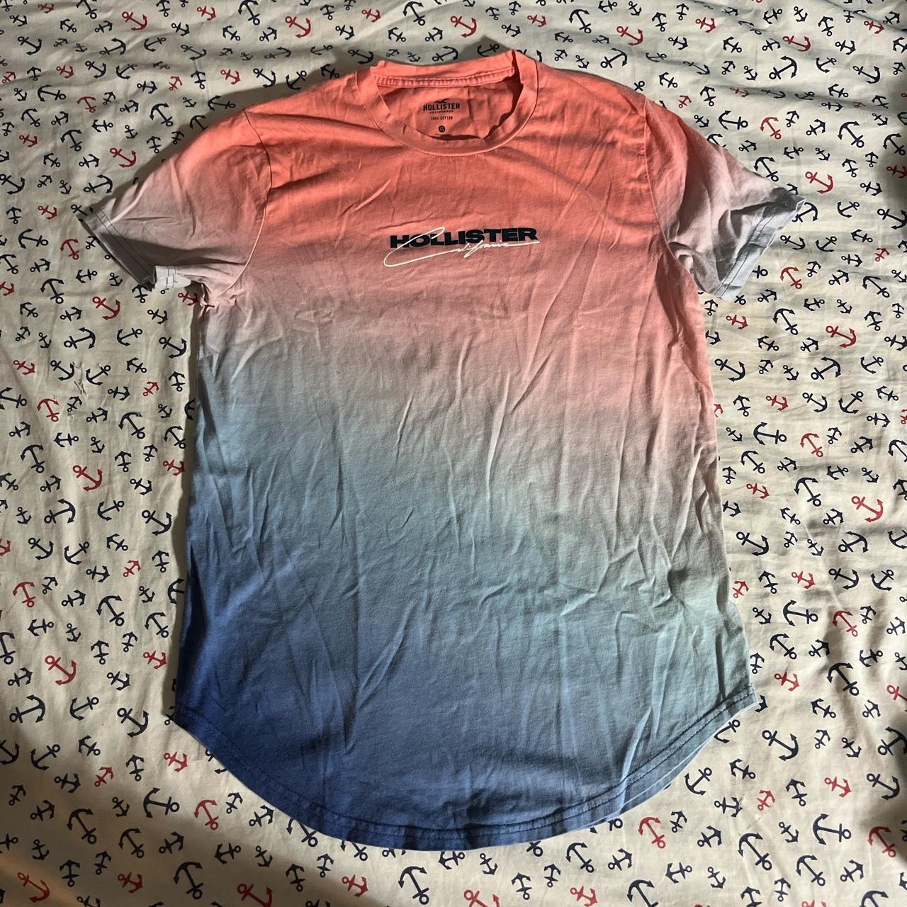 hollister faded shirt