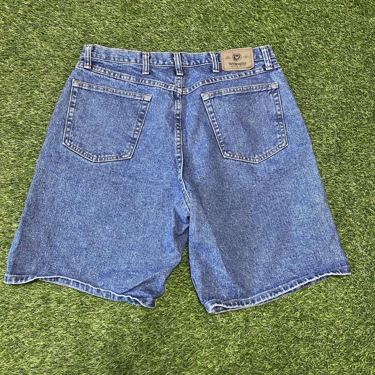 Wrangler jean shorts Great condition Dm if any... - Depop