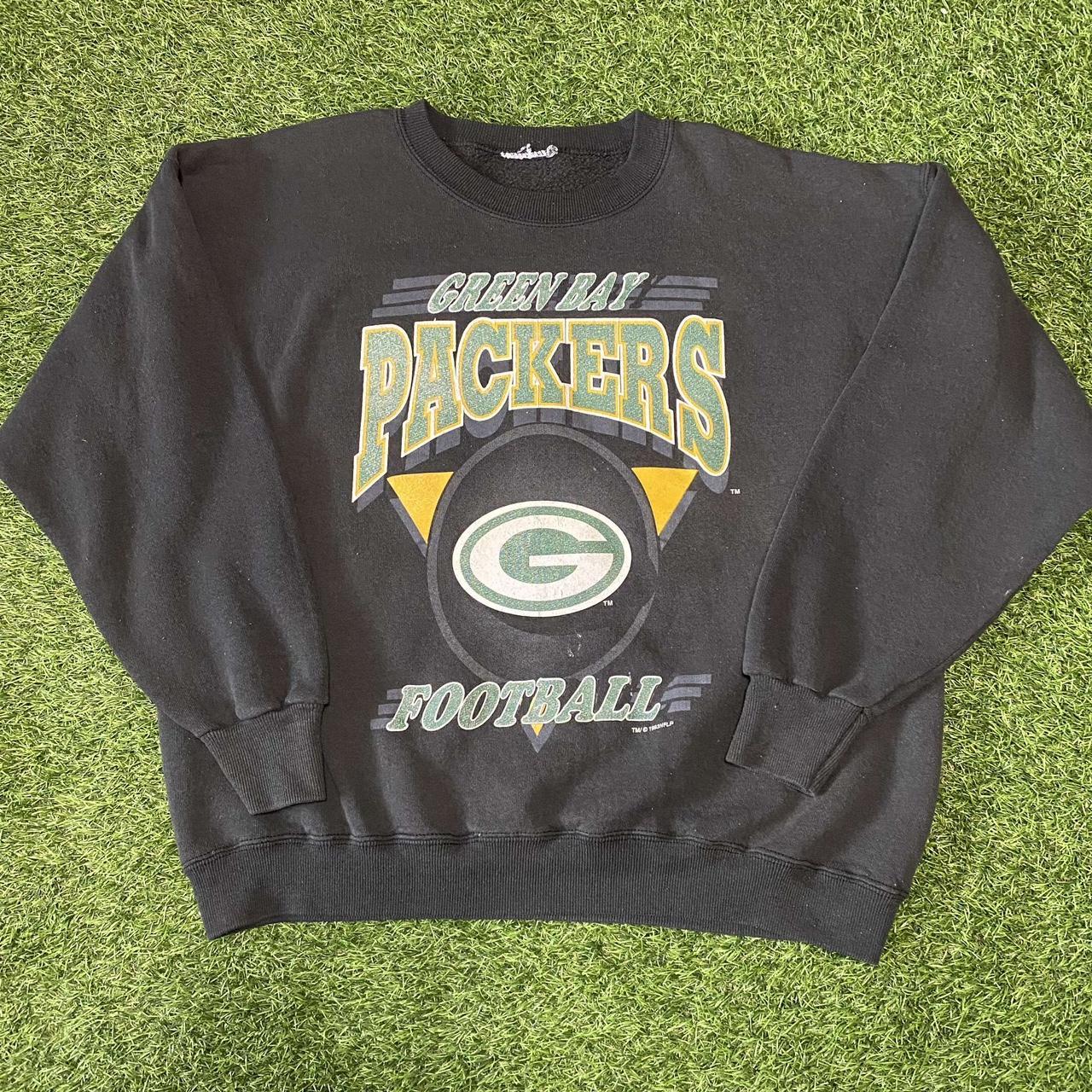 Vintage 1993 Green Bay Packers Sweatshirt - Depop