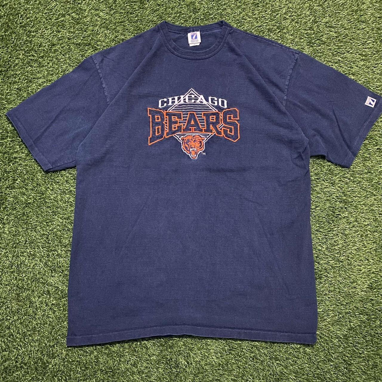 Single Stitch Chicago Bears T Shirt Measurements Depop 