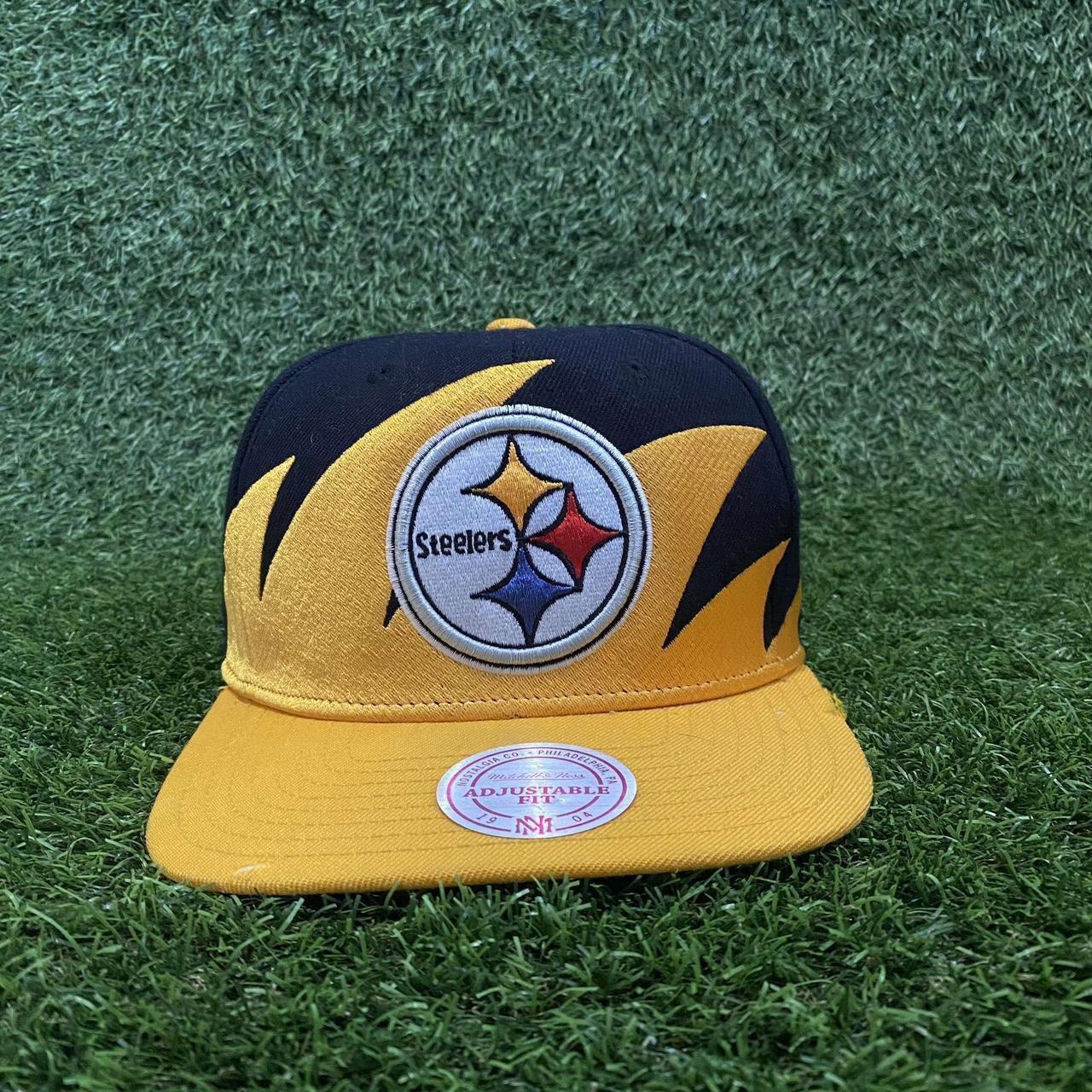 Mitchell and Ness Shark Tooth Steelers... - Depop