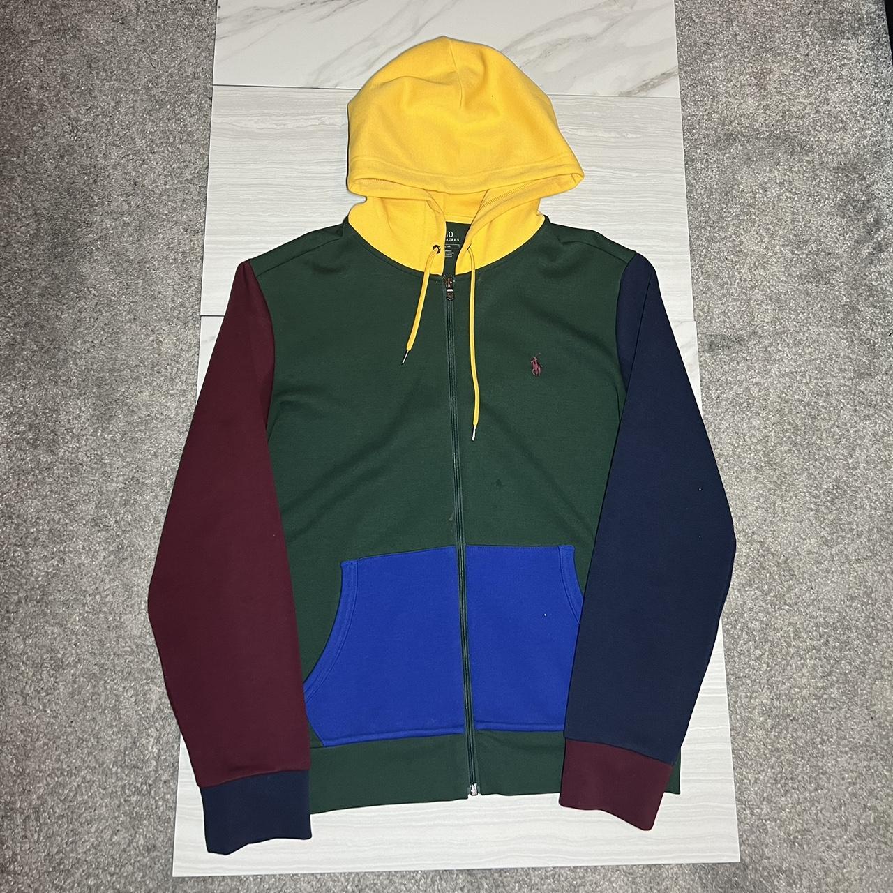 Polo Ralph Lauren Mens Multi Hoodie Depop 9042