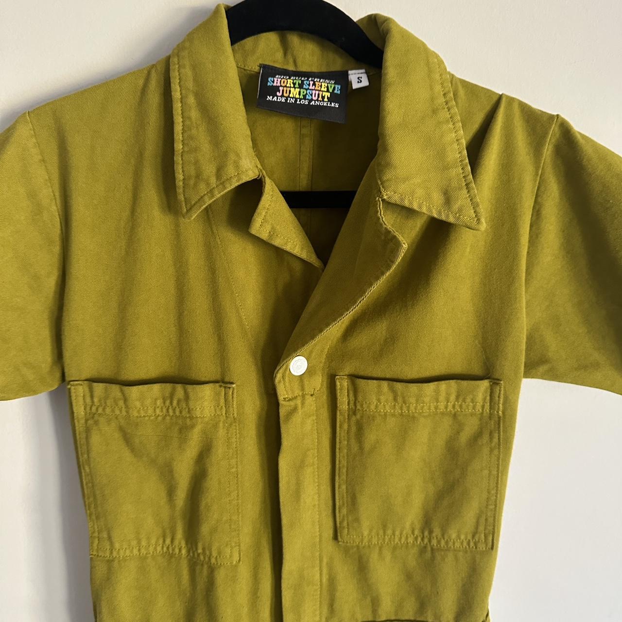 BIG BUD PRESS GROSS GREEN JUMPSUIT SMALL In great... Depop