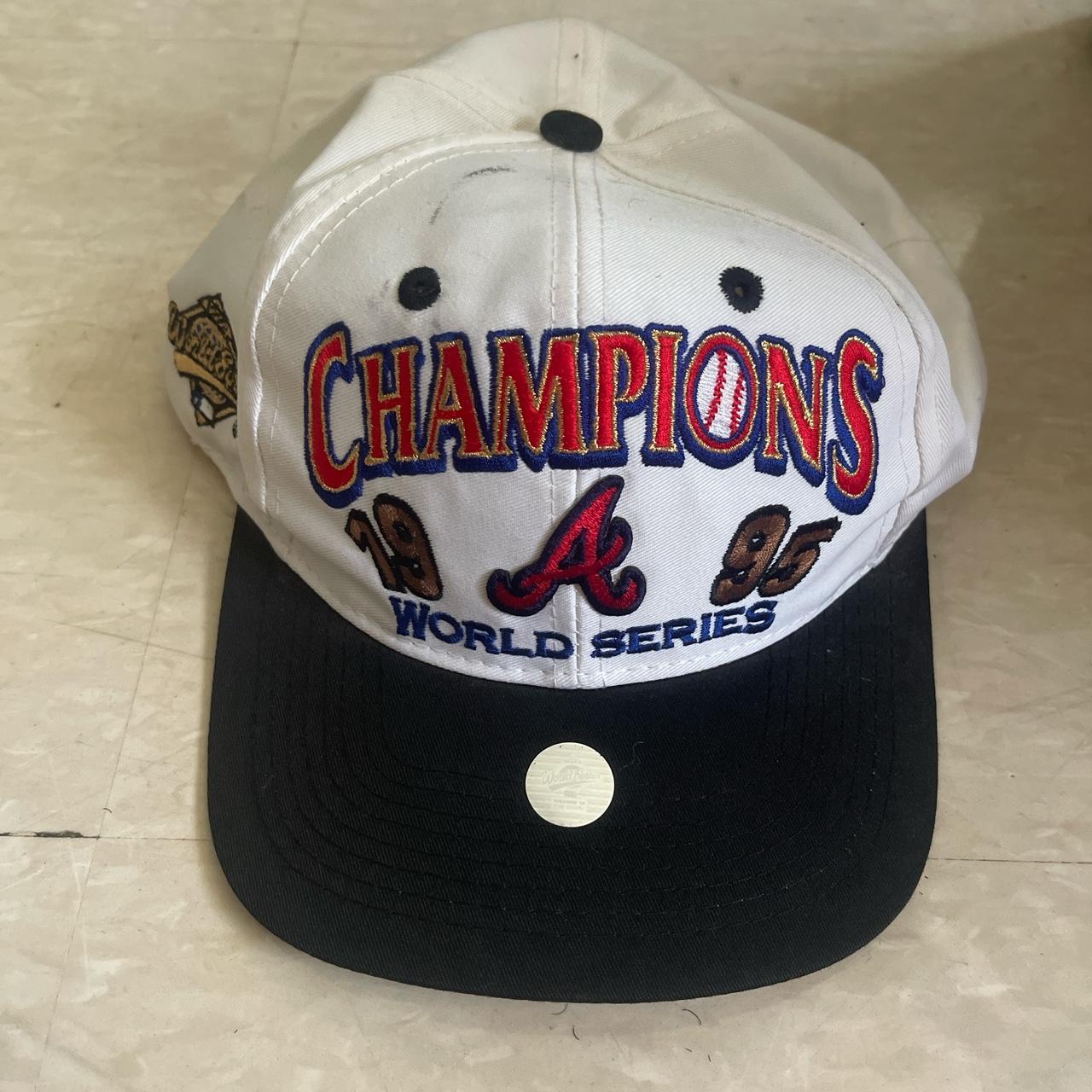 Vintage Atlanta Braves 1995 Champions World Series - Depop