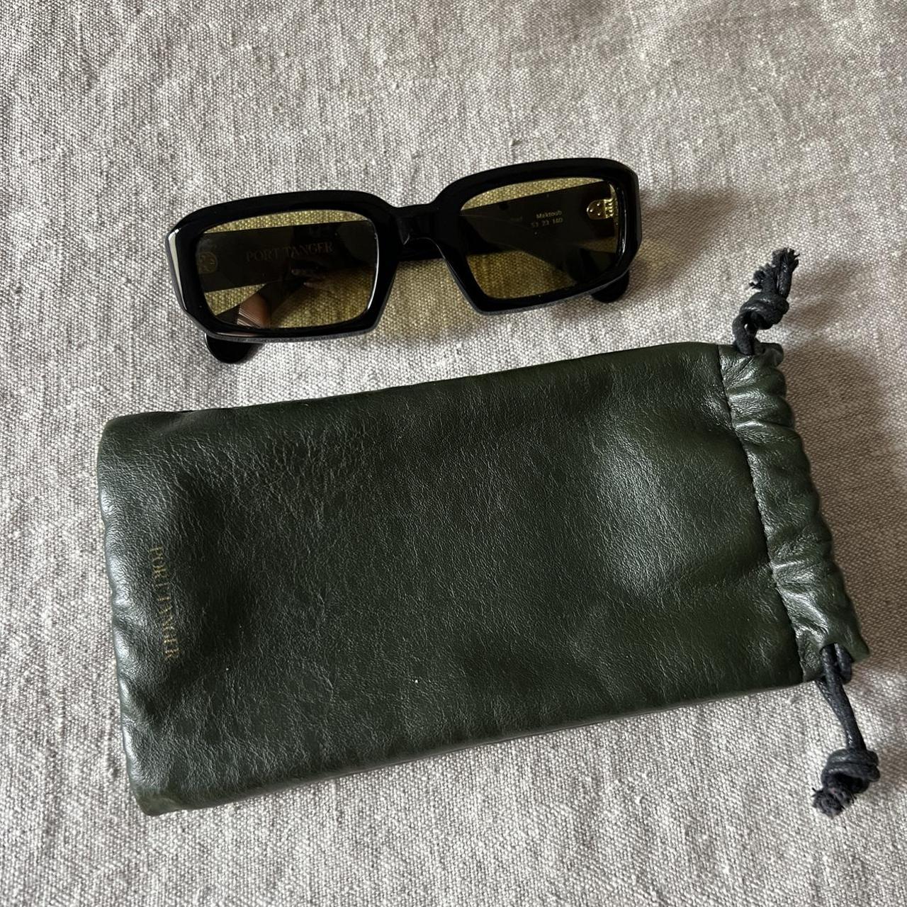 Port Tanger “MEKTOUB BLACK ACETATE” sunglasses.... - Depop