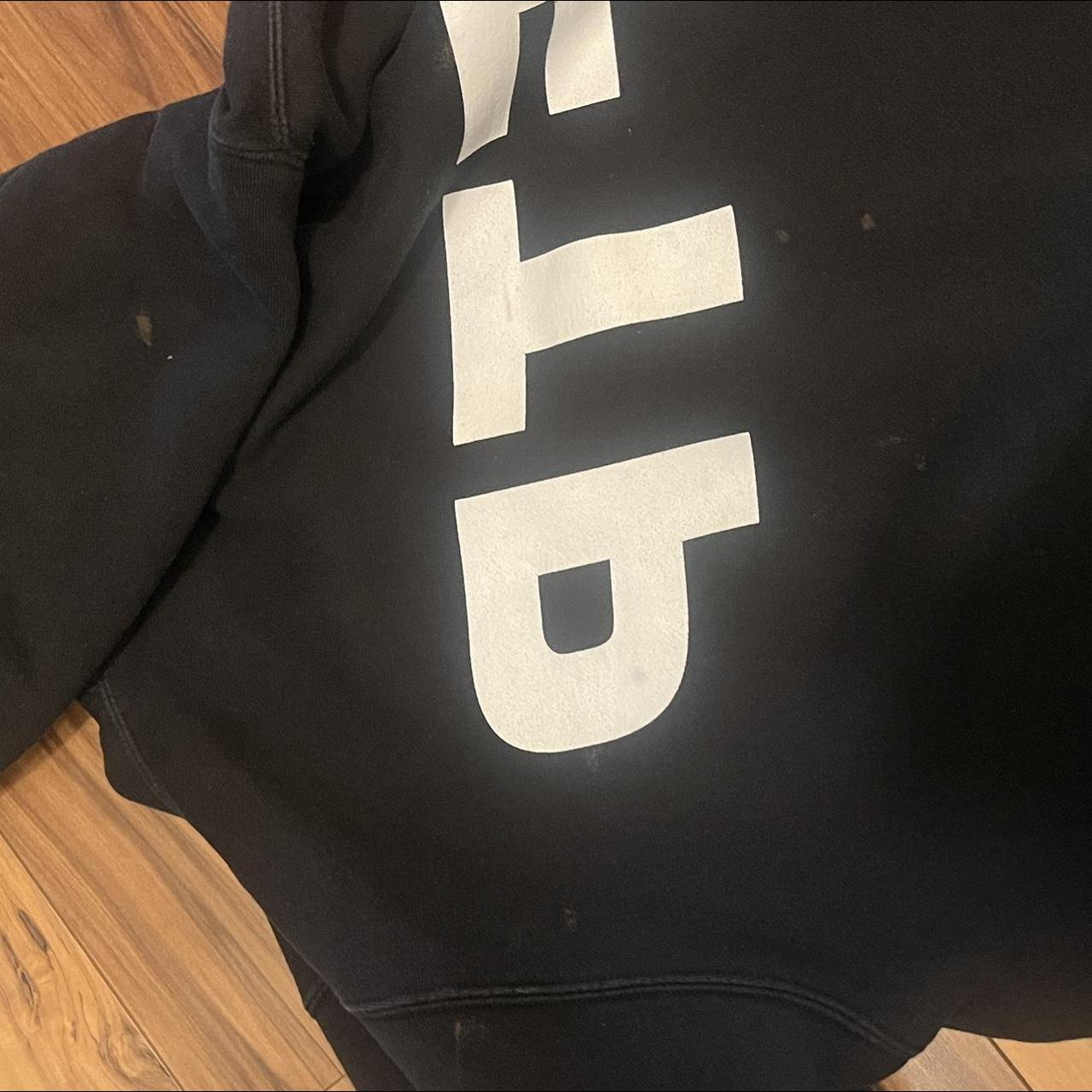 FTP reverse logo hoodie Size large Tiny bleach stains - Depop