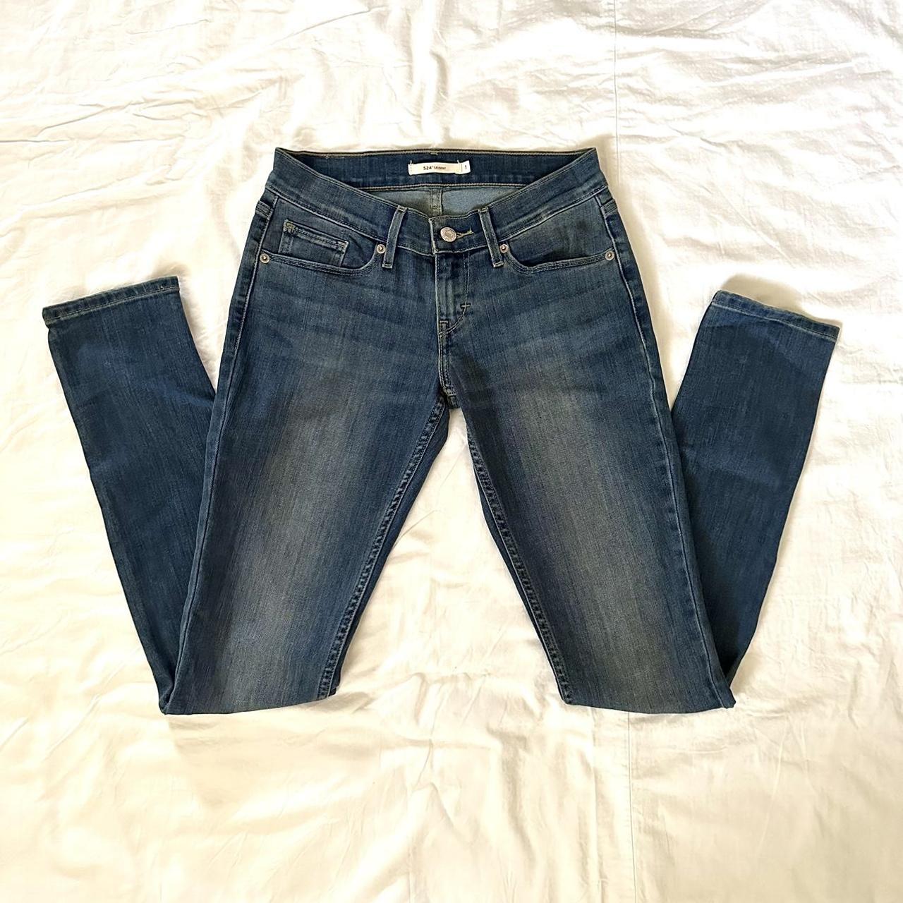 Levi 524 skinny jeans on sale