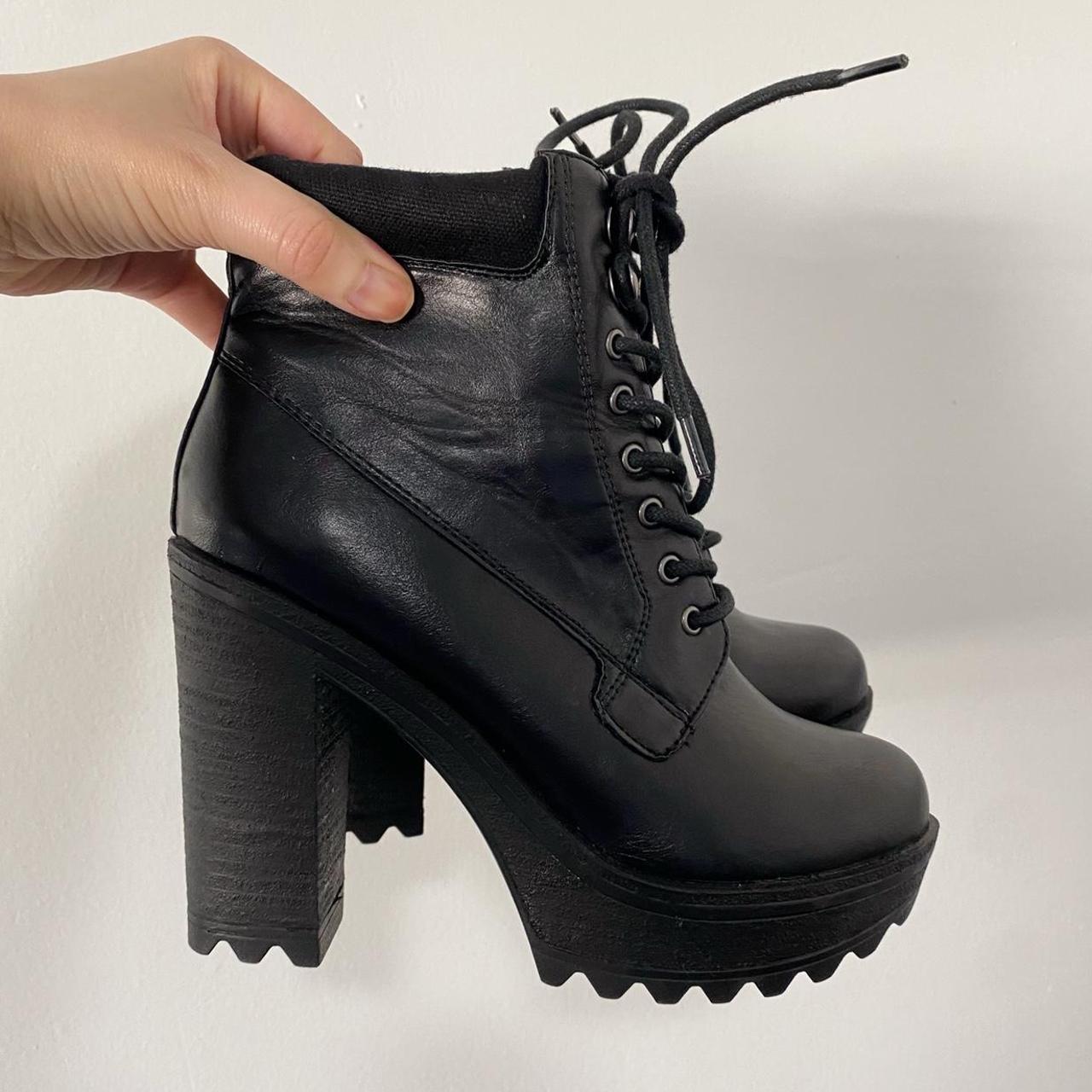 Xoxo boots cheap lace up