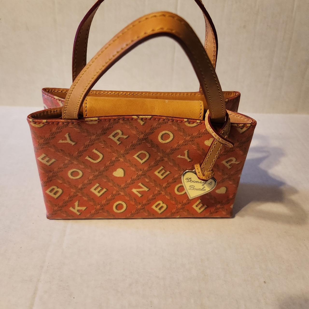 Orange dooney and online bourke purse