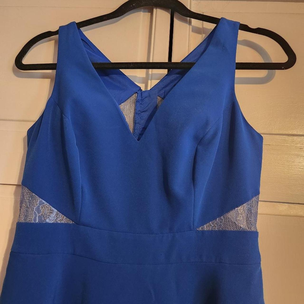 Aidan Mattox Women's Blue Dress