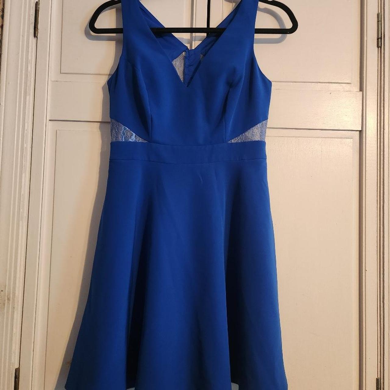 Aidan Mattox Women's Blue Dress (3)
