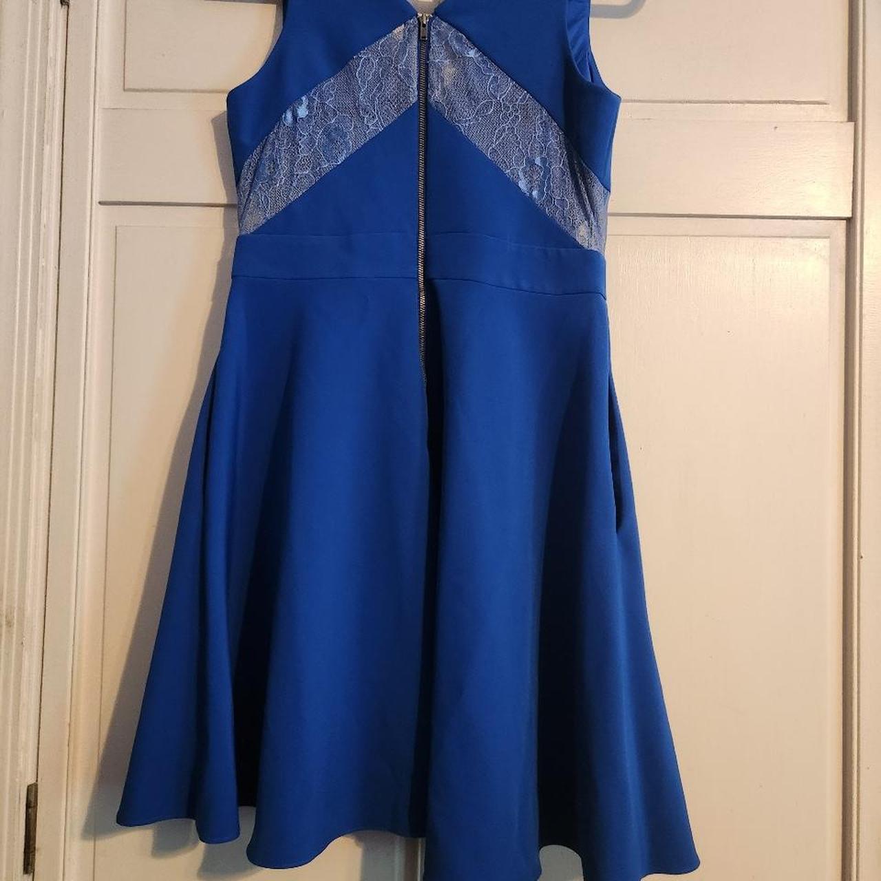Aidan Mattox Women's Blue Dress (4)