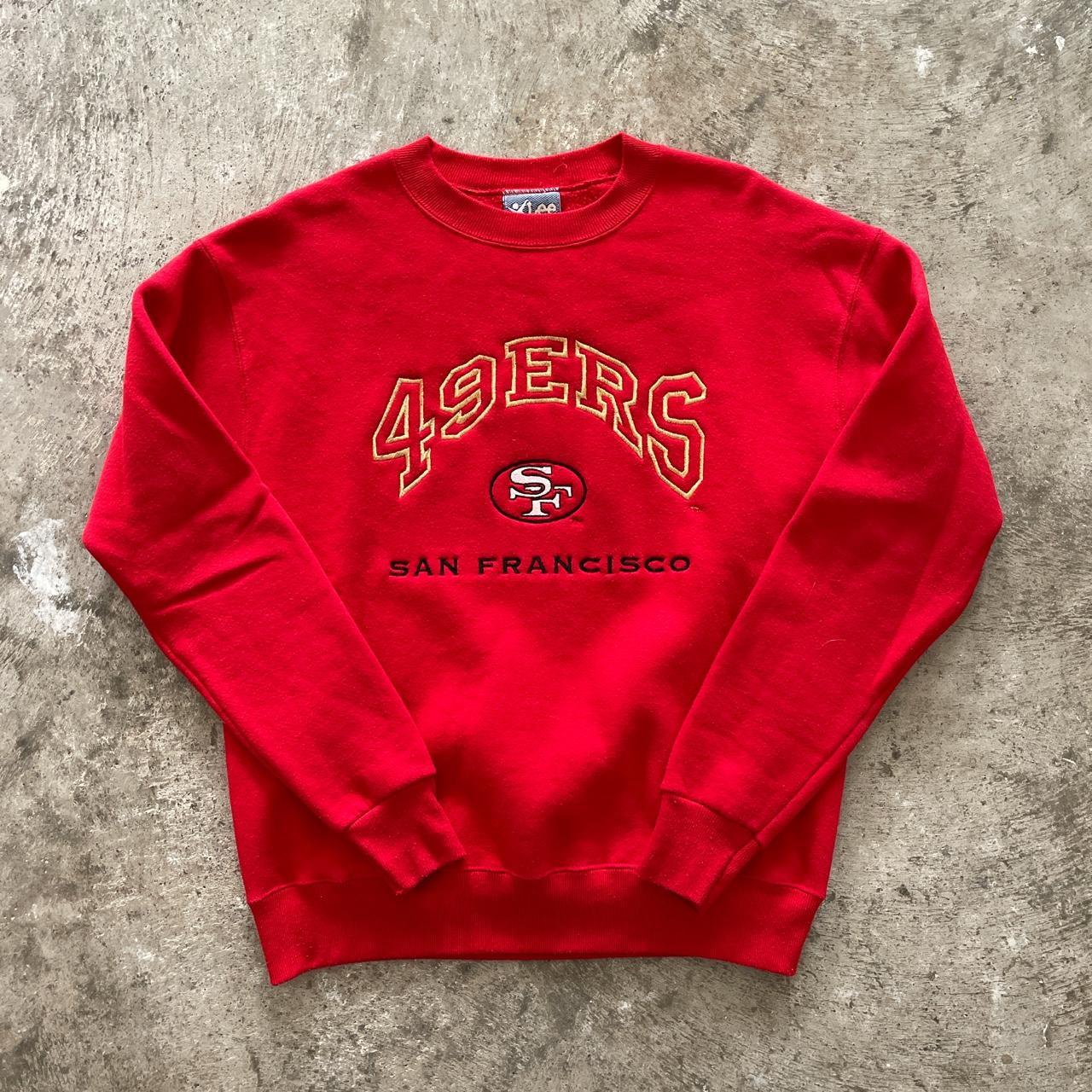 Vintage Starter Pro Line SF 49ers Sweatshirt Size - Depop