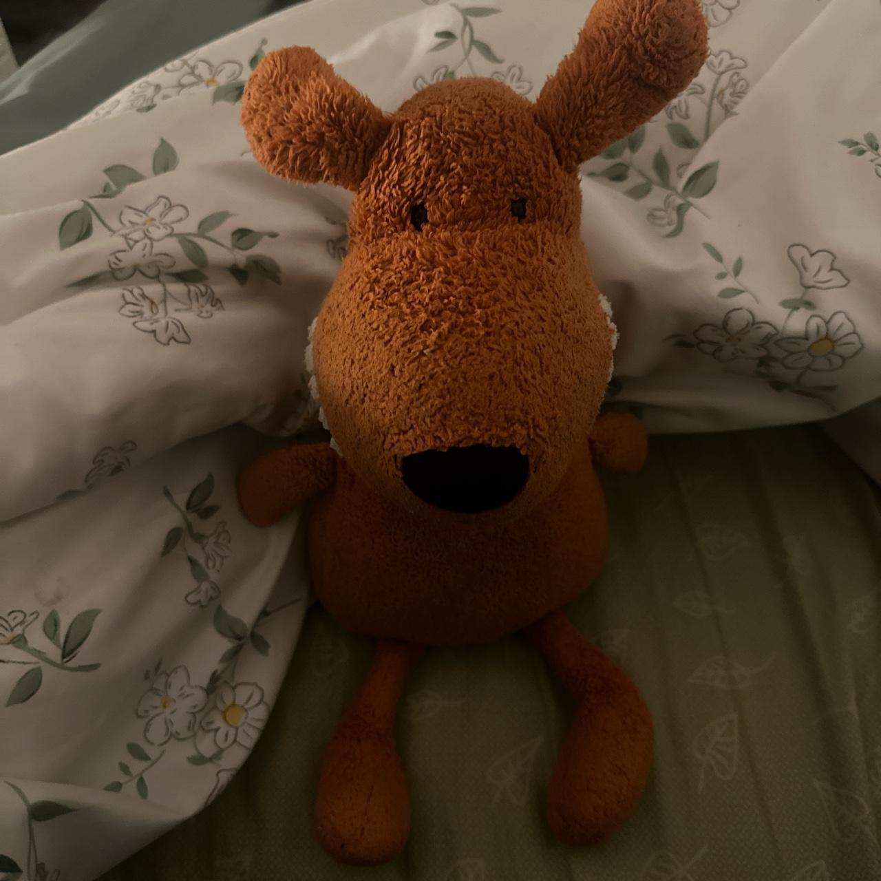 Jellycat Orange toothy mutt - Depop