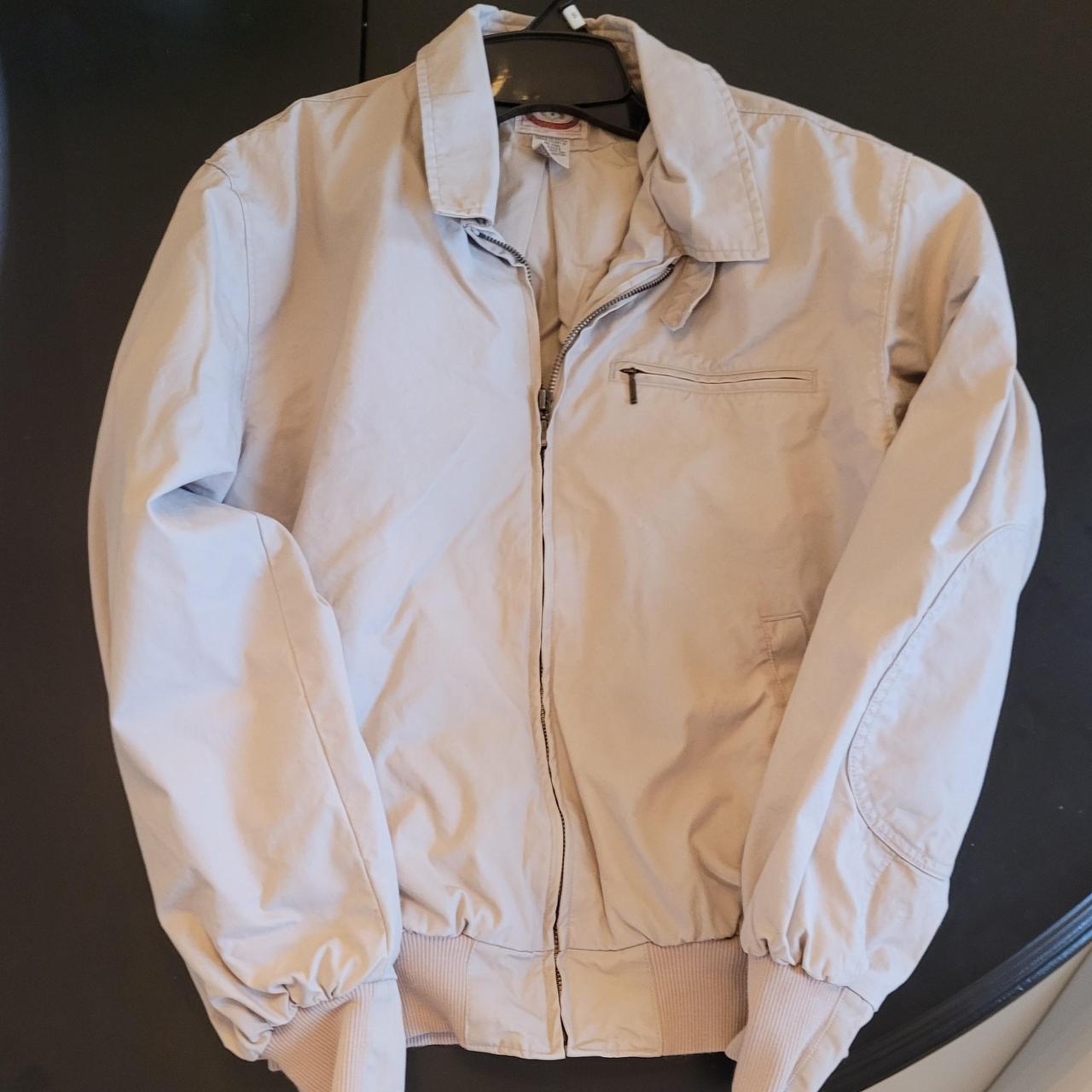 Banana republic white hot sale leather jacket