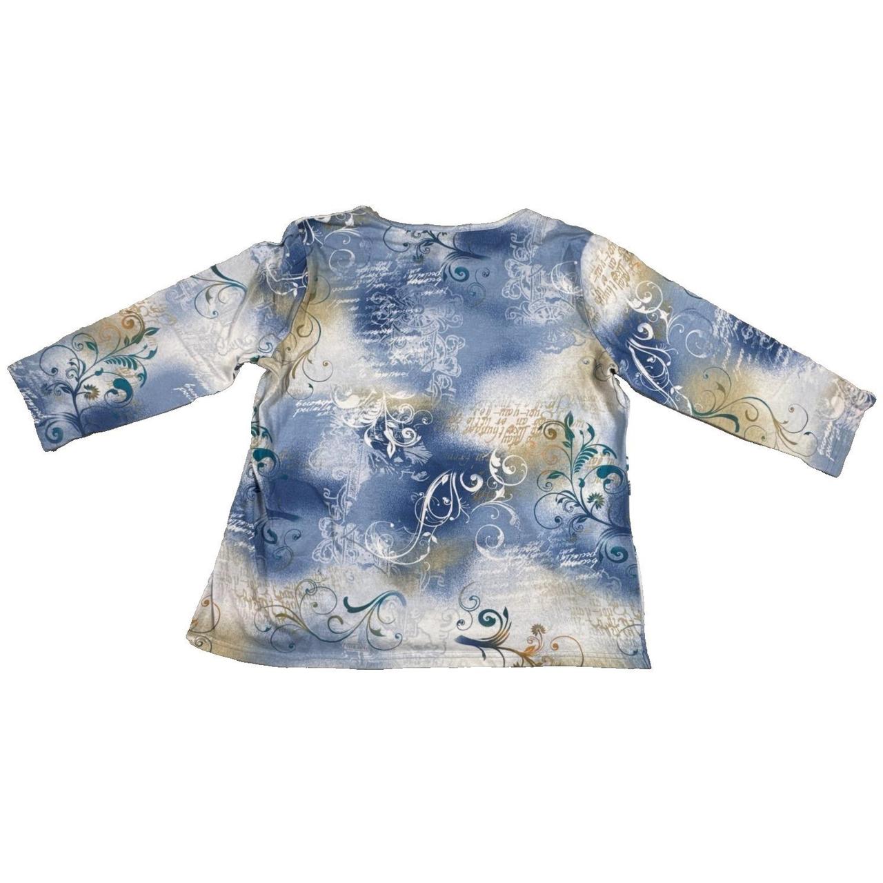 Basic Editions Women's Blouse - Multi - XL – Basi… - image 2
