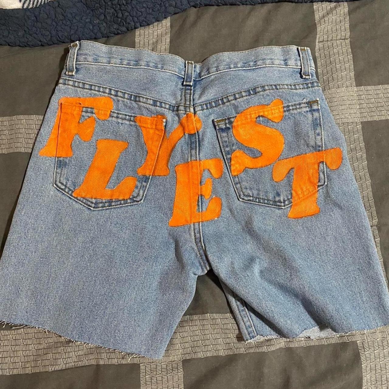 custom jorts/ jean shorts size 30 Accepting any... - Depop