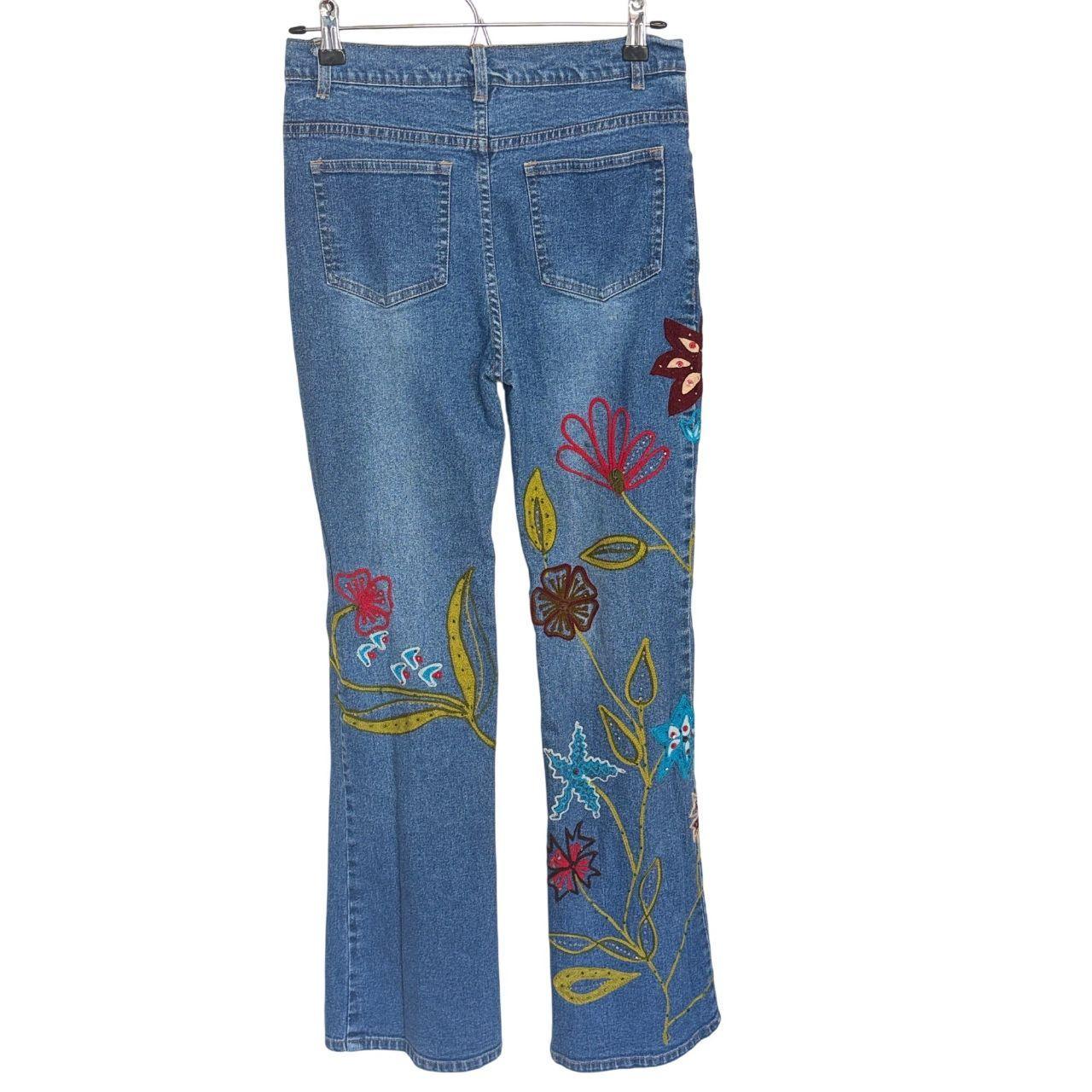 Source Unknown Women's Bootcut Embellished Jeans … - image 2