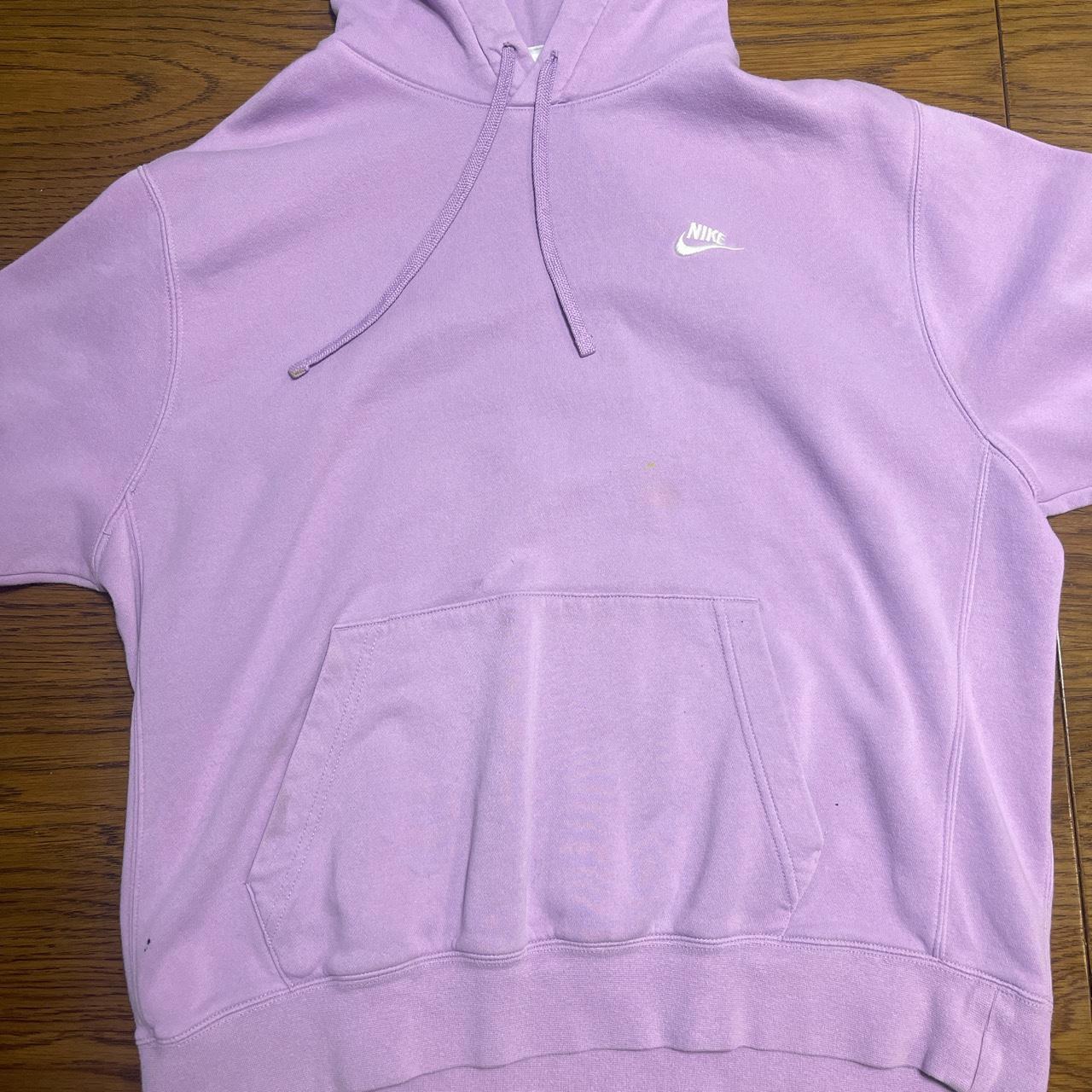 Purple Nike hoodie - Depop