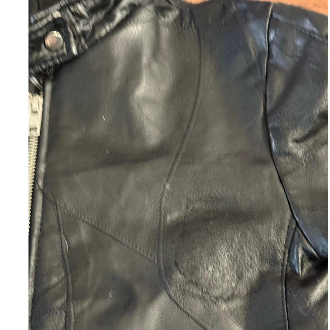 Source Unknown Women's Leather Jacket - Black - S… - image 5